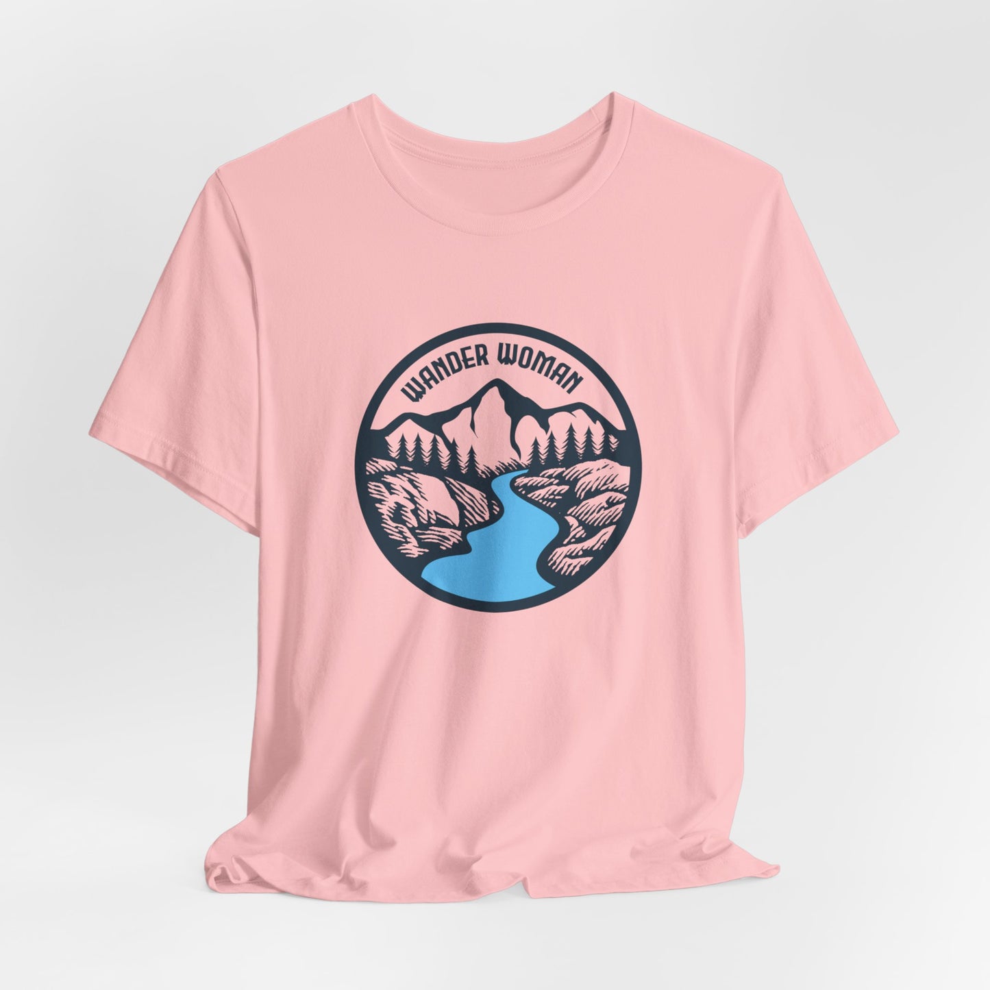 Camping: Wander Woman - Unisex Jersey Short Sleeve Tee