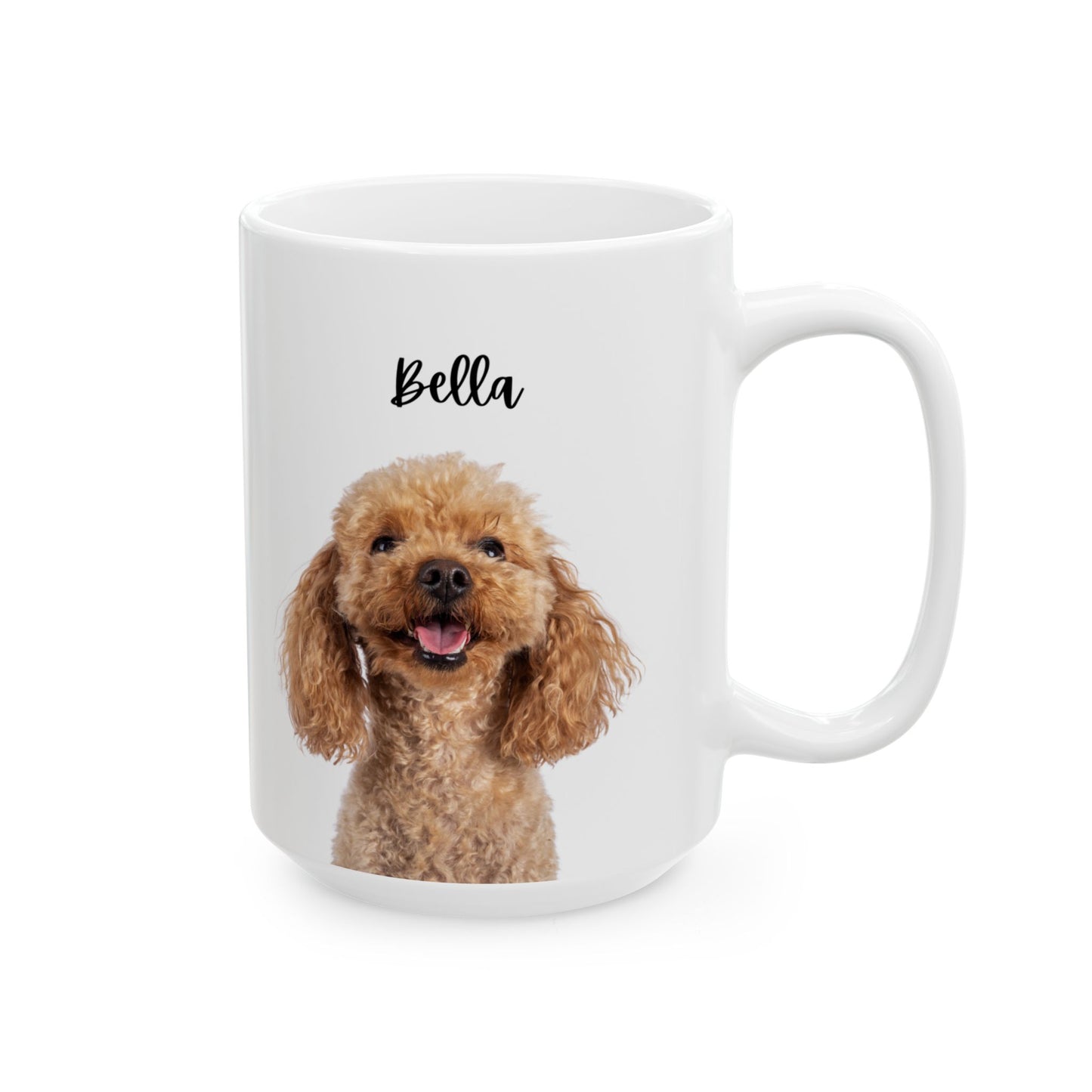 Personalised Ceramic Mug | Pet Lover Gift, Dog Coffee Cup - 14177