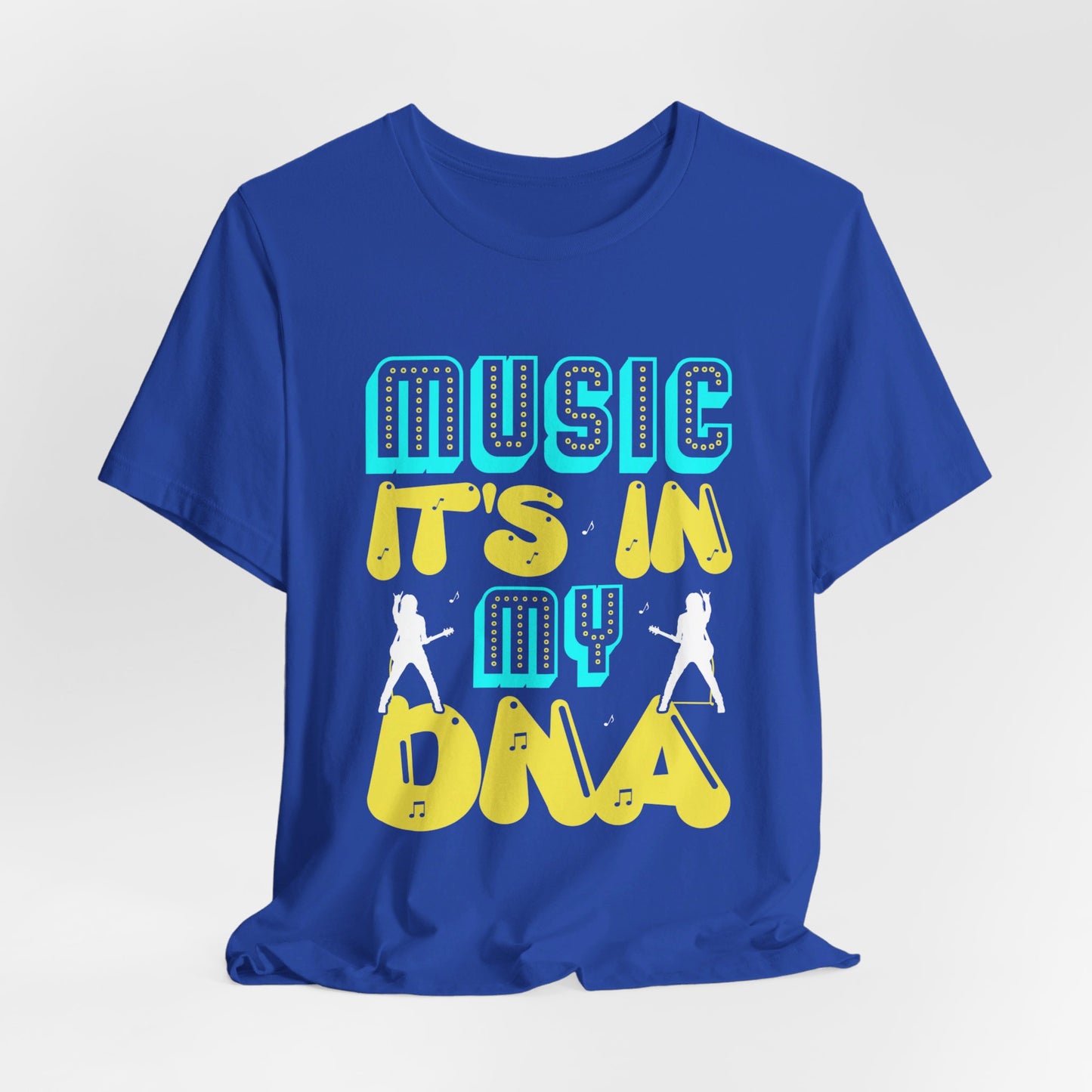 Music: It's In My DNA - Unisex Jersey Short Sleeve Tee