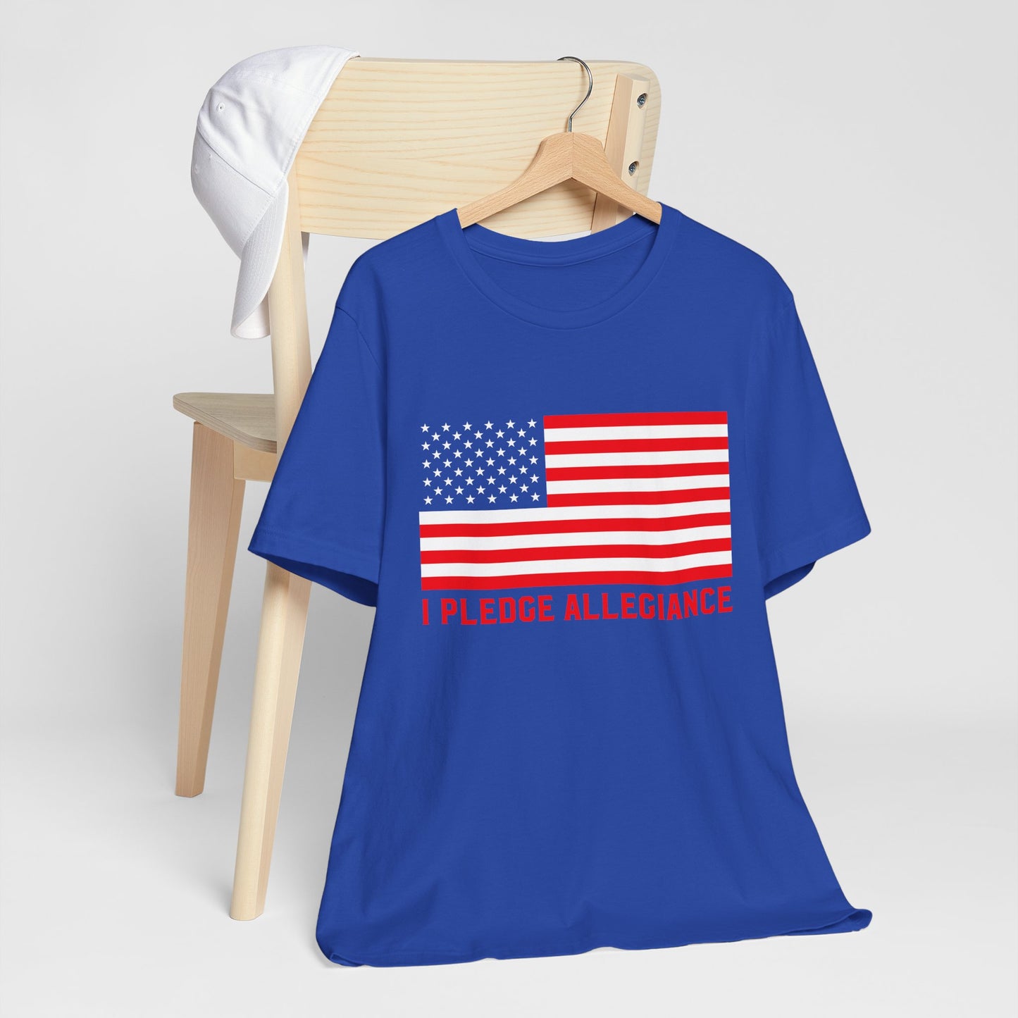 Patriotic Pledge Tee, Unisex T-Shirt for Celebrating Freedom, Independence Day Shirt Gift for Patriots - 13697