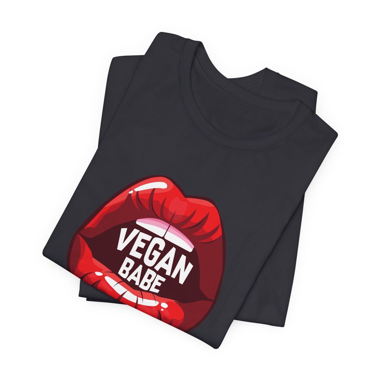 Vegan Babe - Unisex Jersey Short Sleeve Tee - 12426