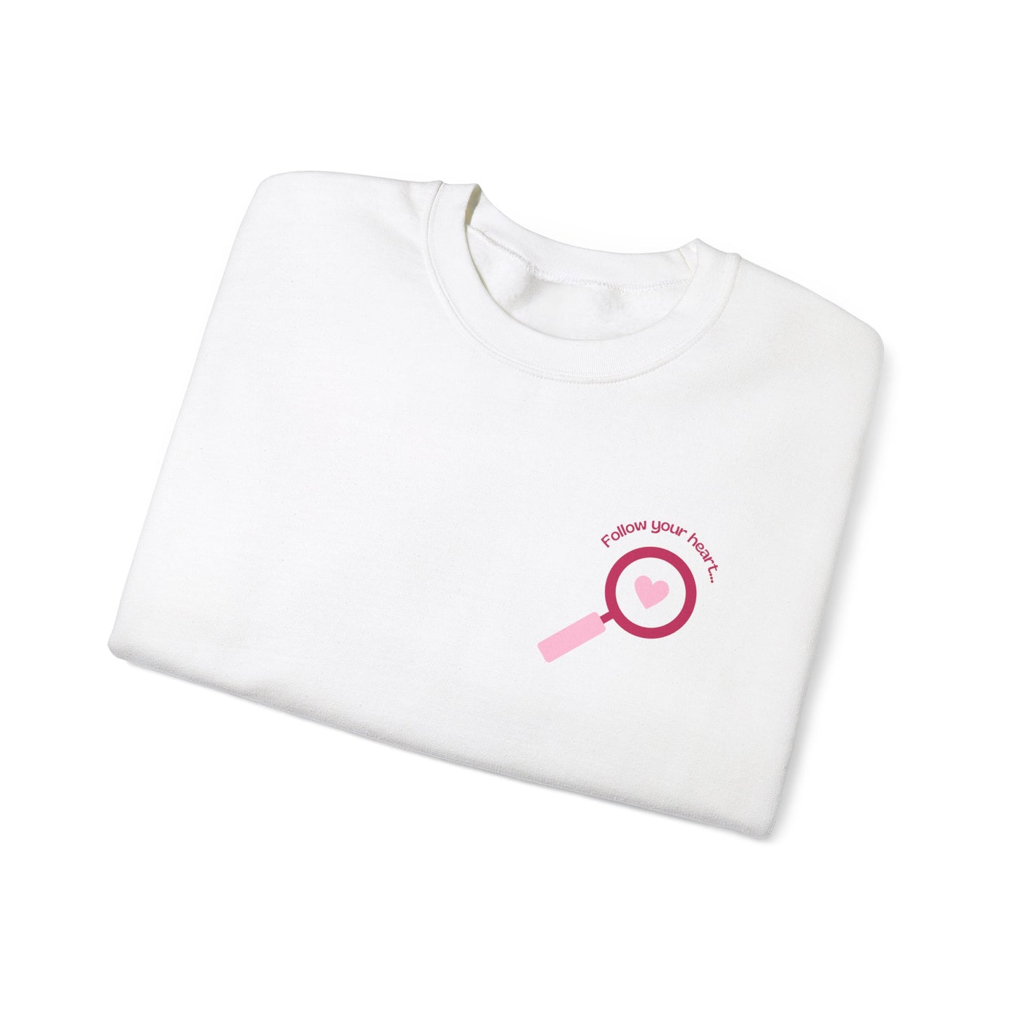Follow Your Heart - Unisex Heavy Blend™ Crewneck Sweatshirt - 11621