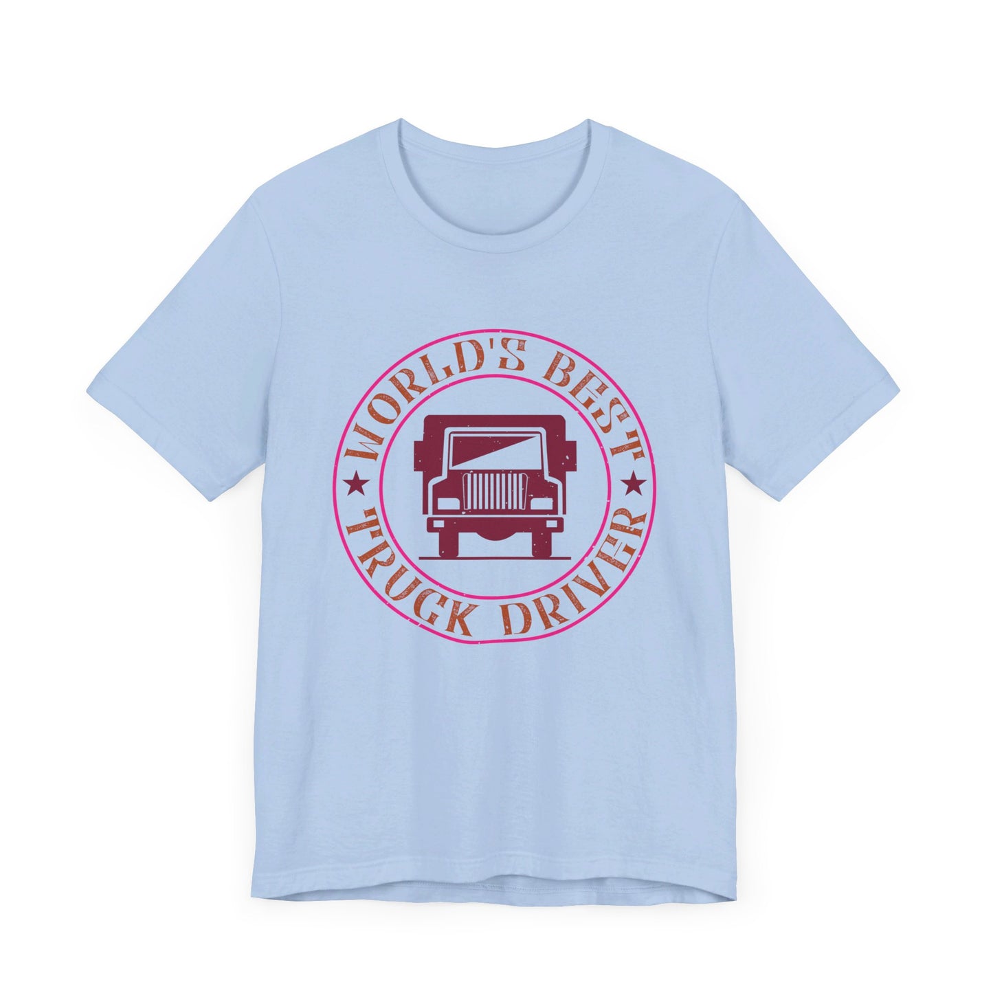 World's Best Truck Driver - Unisex Jersey Short Sleeve Tee