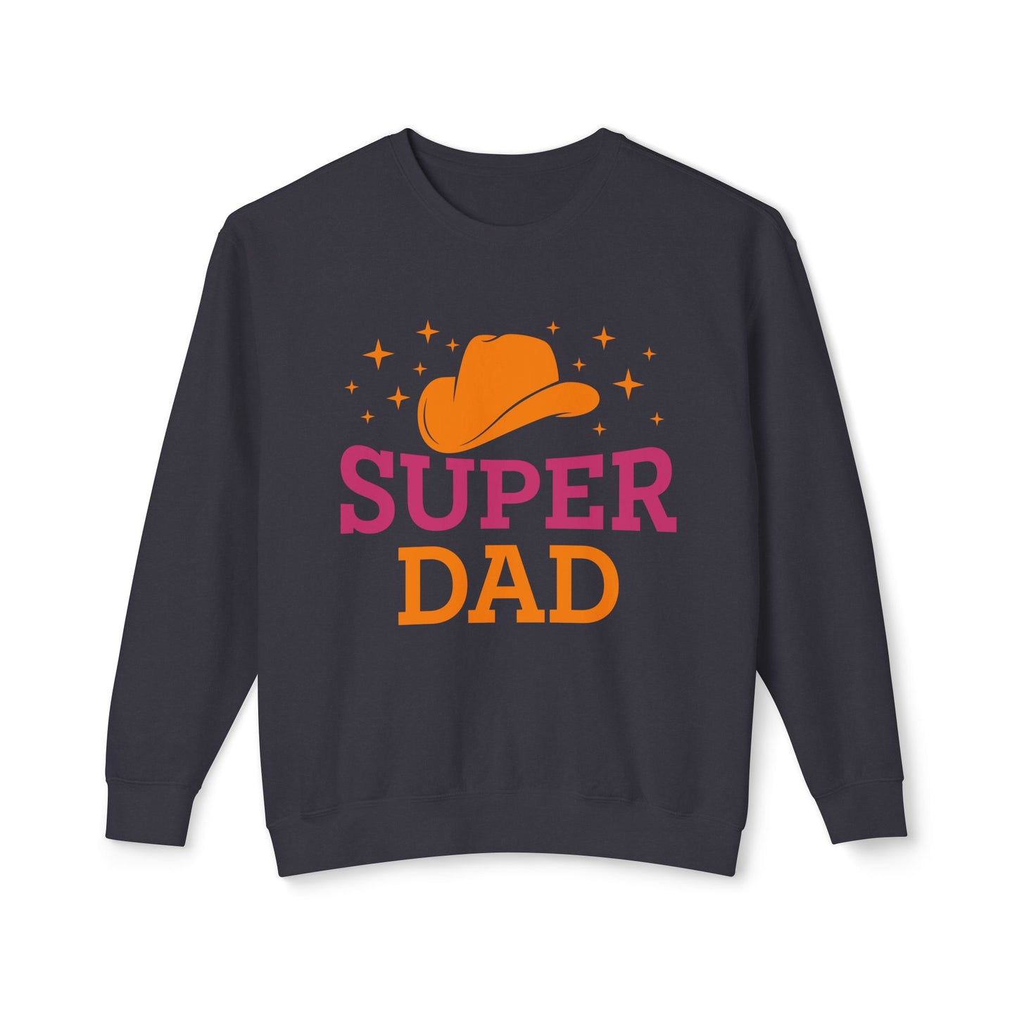 Super Dad Unisex Lightweight Crewneck Sweatshirt | Perfect Gift for Father's Day - 12907