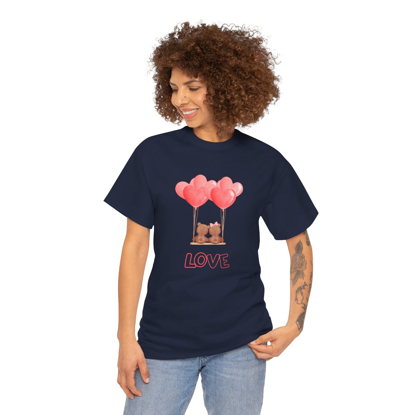 Valentine's, Love - Unisex Heavy Cotton Tee - 11441