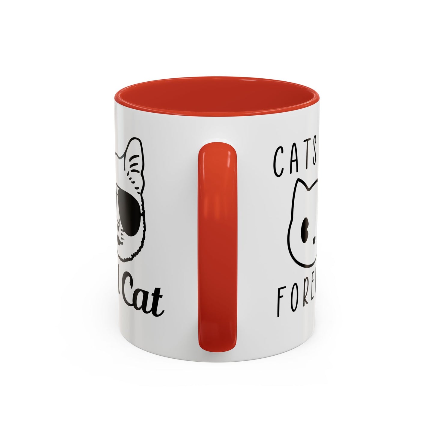 Best Ever Cat Mama - Accent Coffee Mug (11, 15oz)