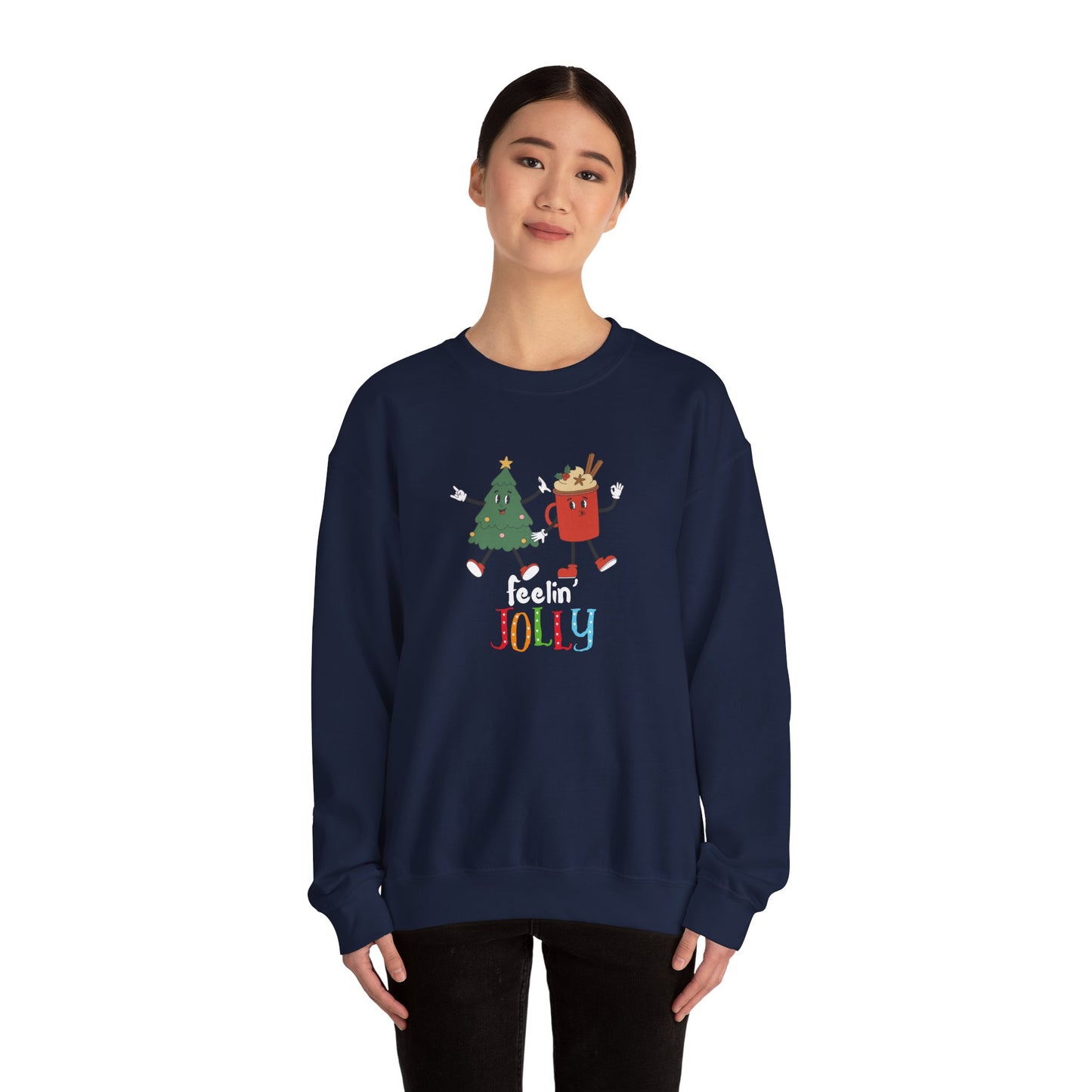 Feeling Jolly - Unisex Heavy Blend™ Crewneck Sweatshirt - 10014