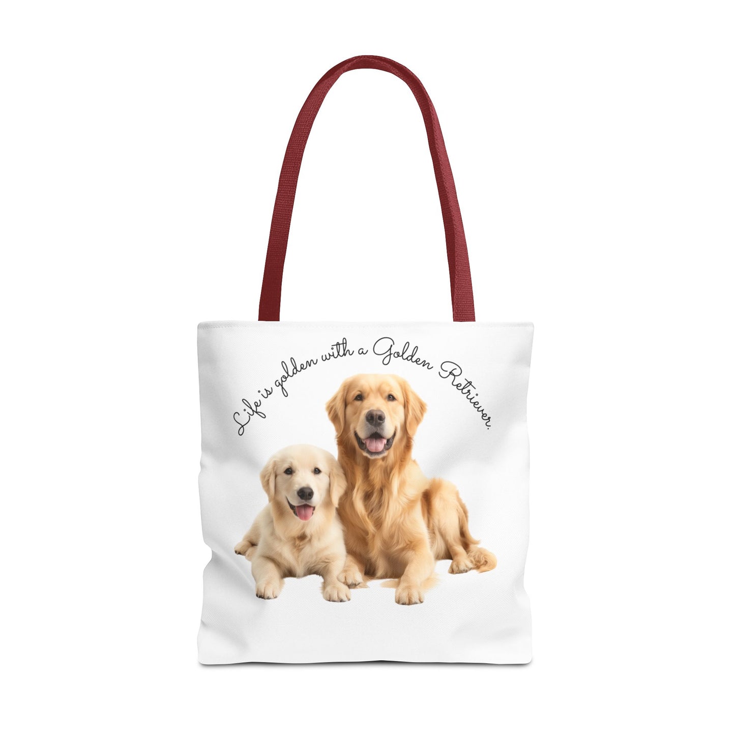 Life is Golden with a Golden Retriever - Tote Bag - 10464