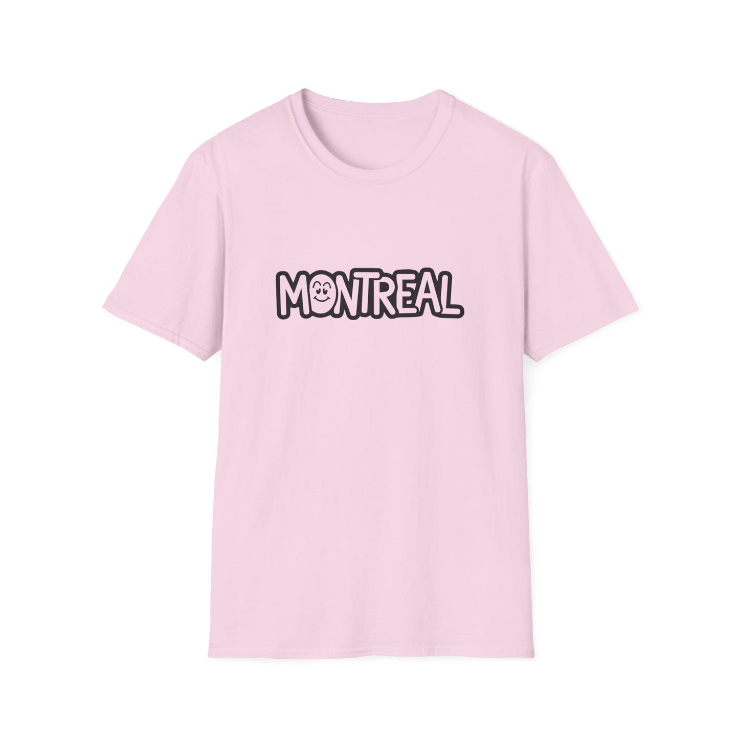 Montreal Unisex Softstyle T-Shirt - Casual Streetwear Tee - 12192