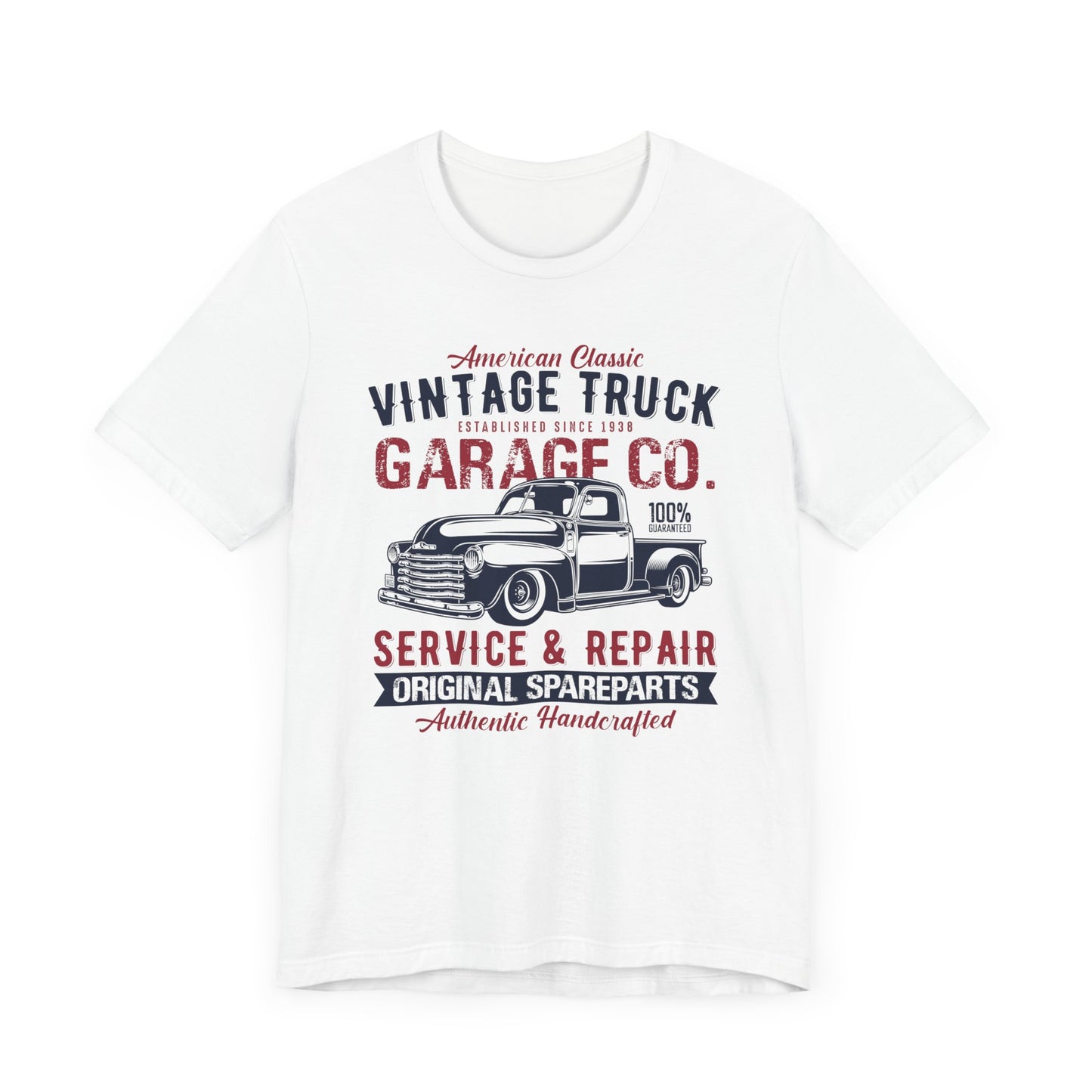 American Classic Vintage Truck - Unisex Jersey Short Sleeve Tee - 12611