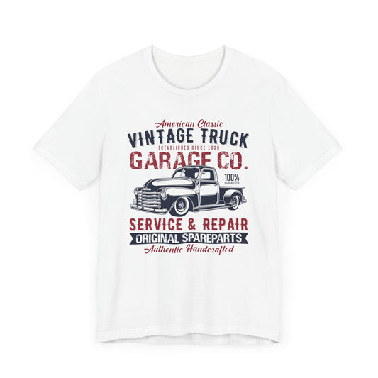 American Classic Vintage Truck - Unisex Jersey Short Sleeve Tee - 12611