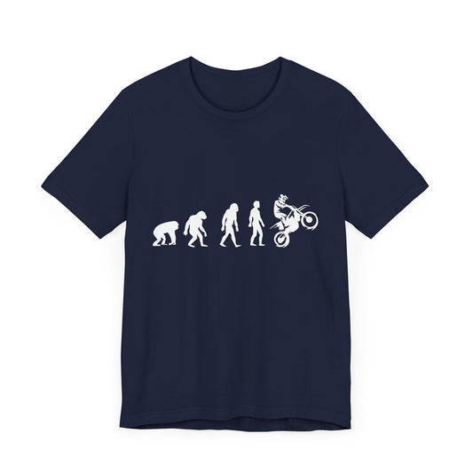 Motorbikes: Evolution - Unisex Jersey Short Sleeve Tee - 13256
