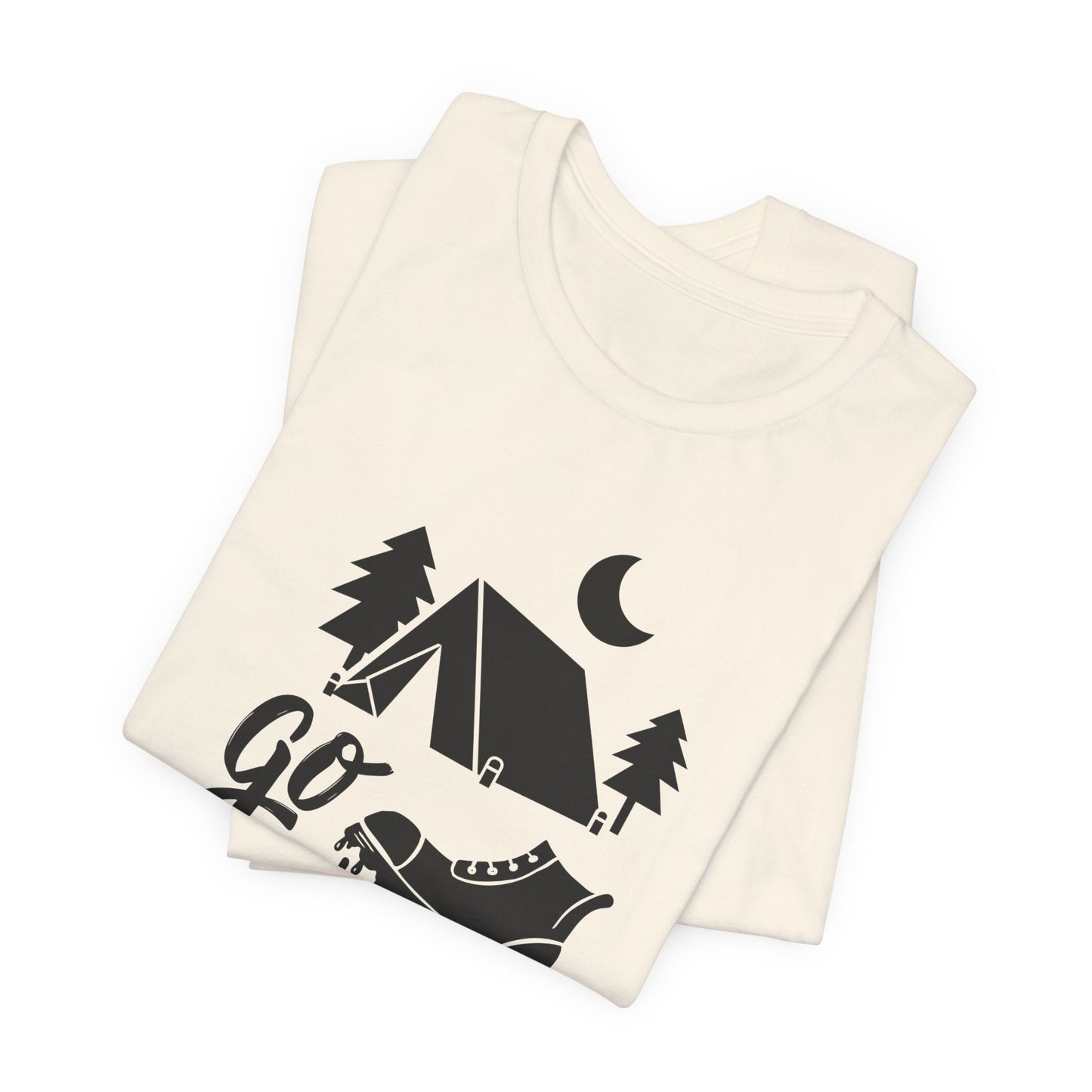 Go Camping - Unisex Jersey Short Sleeve Tee - 10750