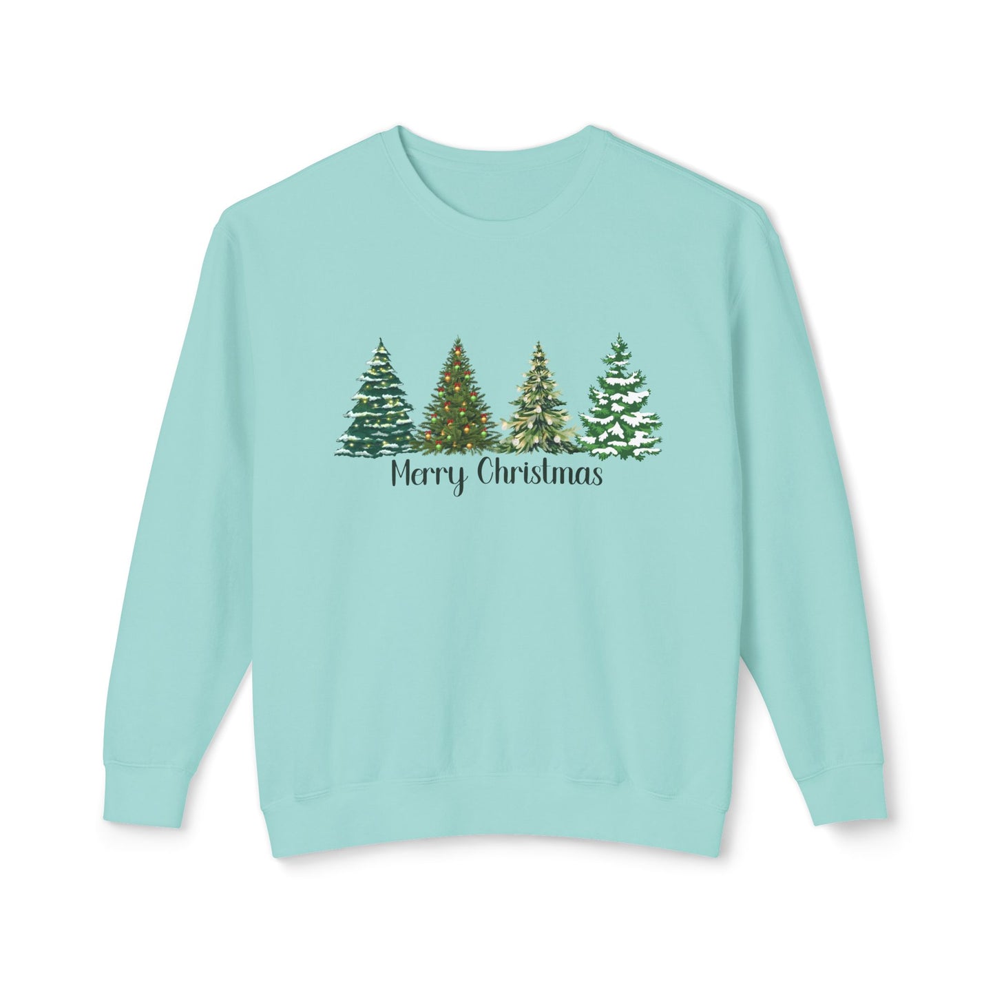 Winter Trees - Unisex Lightweight Crewneck Sweatshirt - 10238