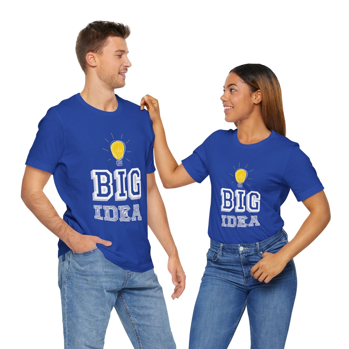 Motivational: Big Idea - Unisex Jersey Short Sleeve Tee