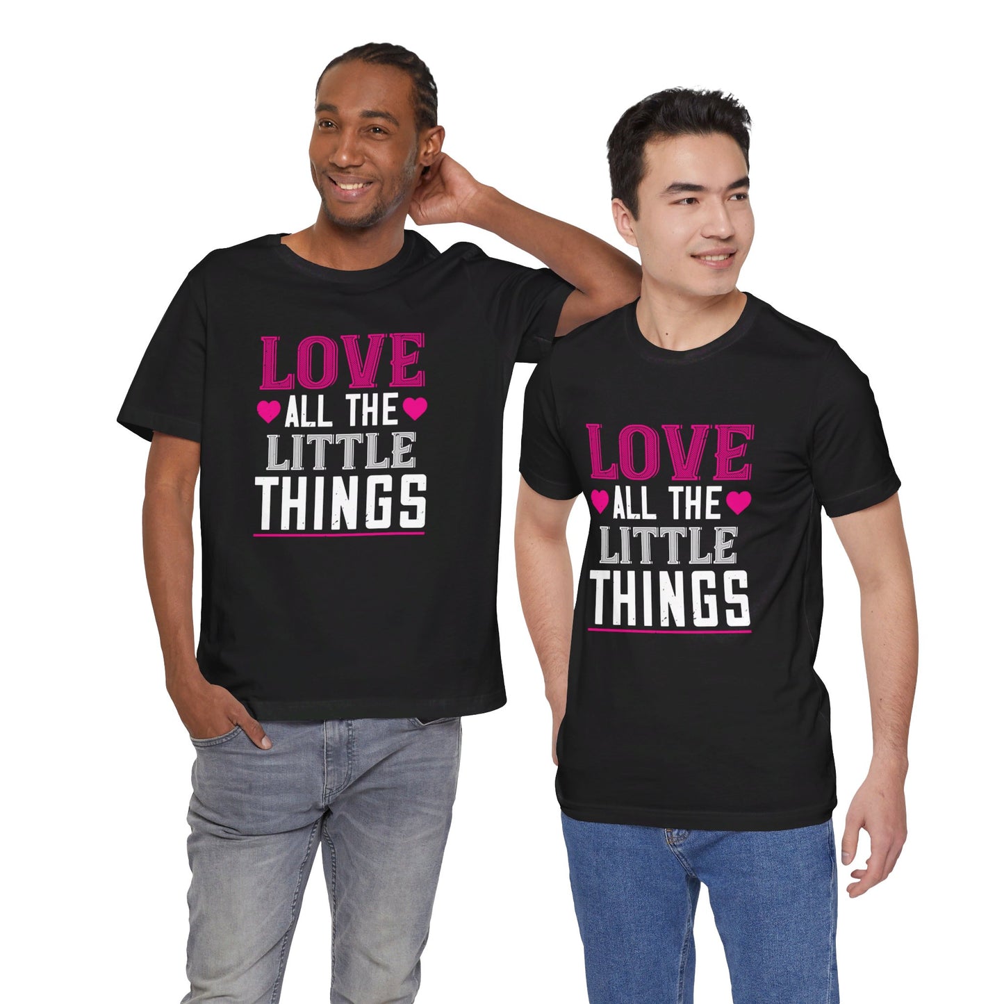 Love, All the Little Things - Unisex Jersey Short Sleeve Tee