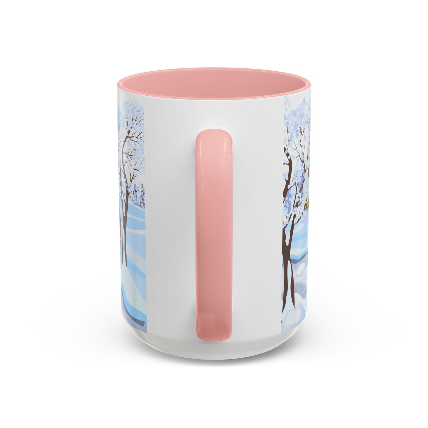 Winter Day Outside - Accent Coffee Mug (11, 15oz) - 10453