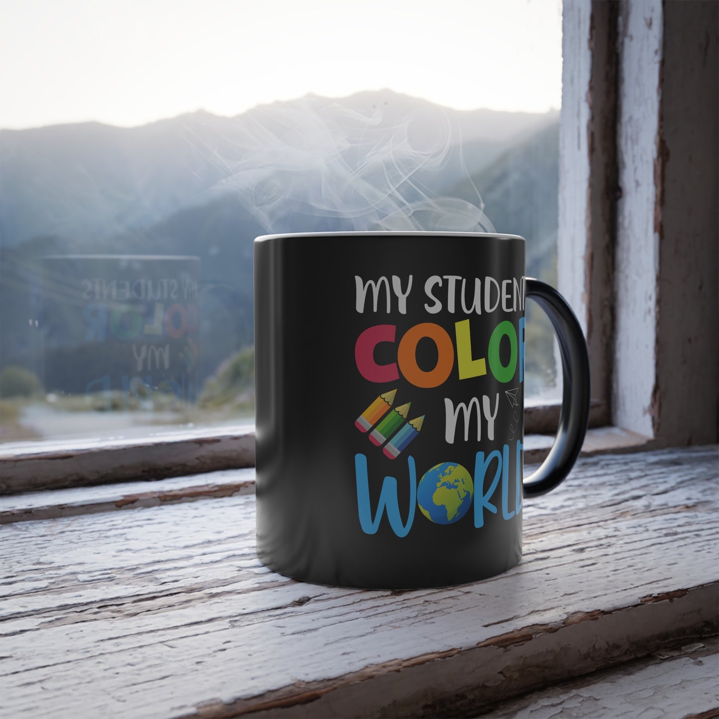 My Students Color My World - Color Morphing Mug, 11oz - 13401