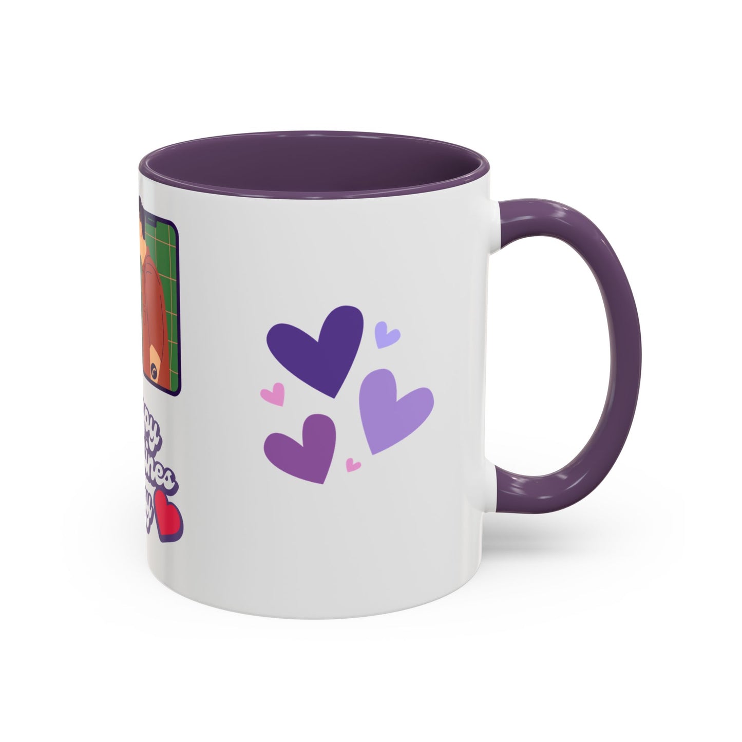 Happy Valentine's Day - Accent Coffee Mug (11, 15oz) - 11593