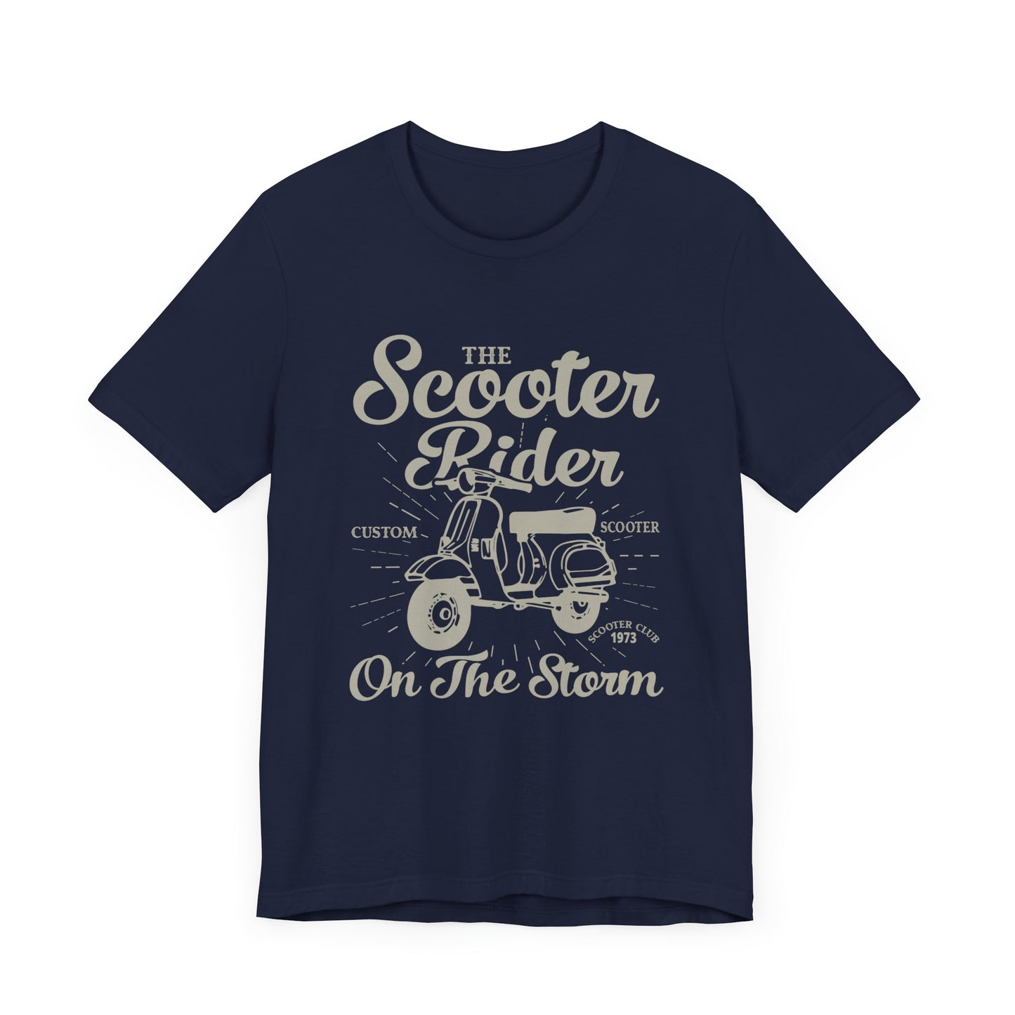 The Scooter Rider - Unisex Jersey Short Sleeve Tee