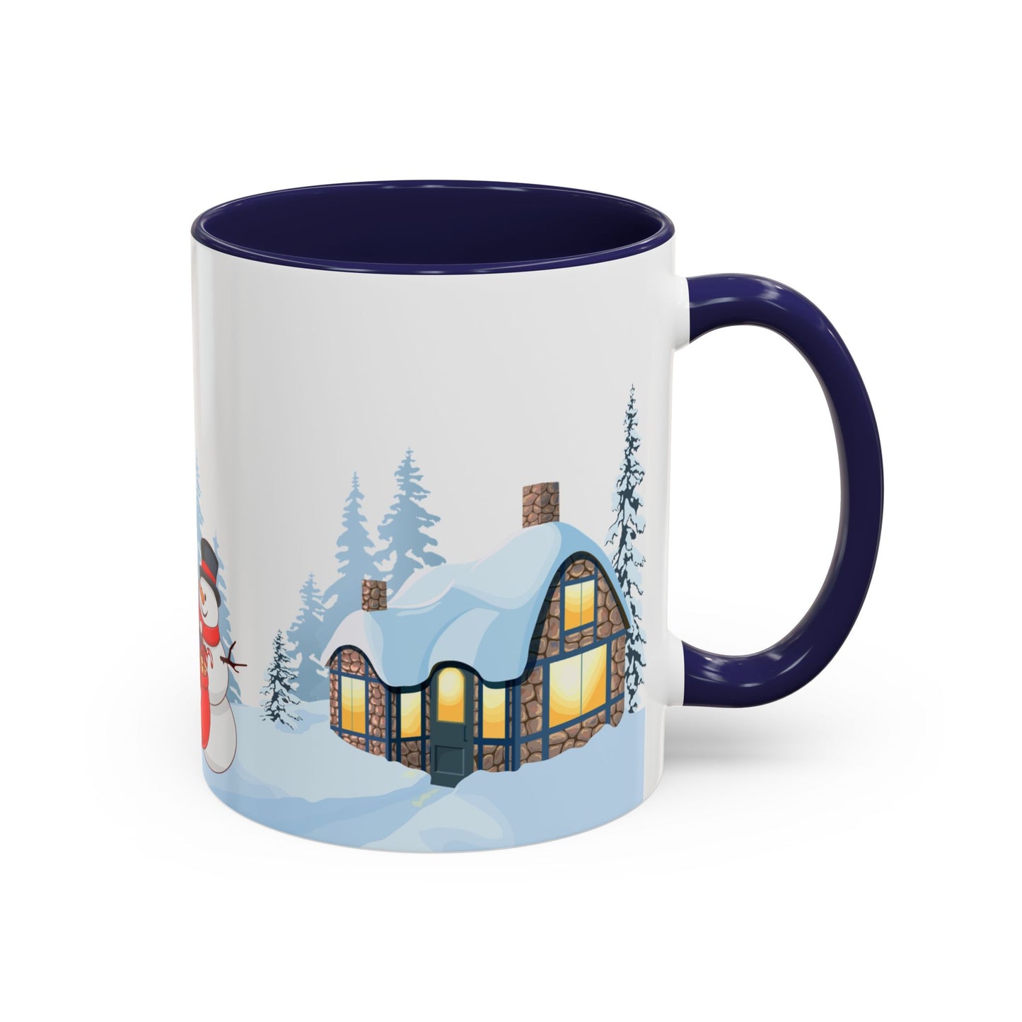 Outdoor Christmas Party - Accent Coffee Mug (11, 15oz) - 10454