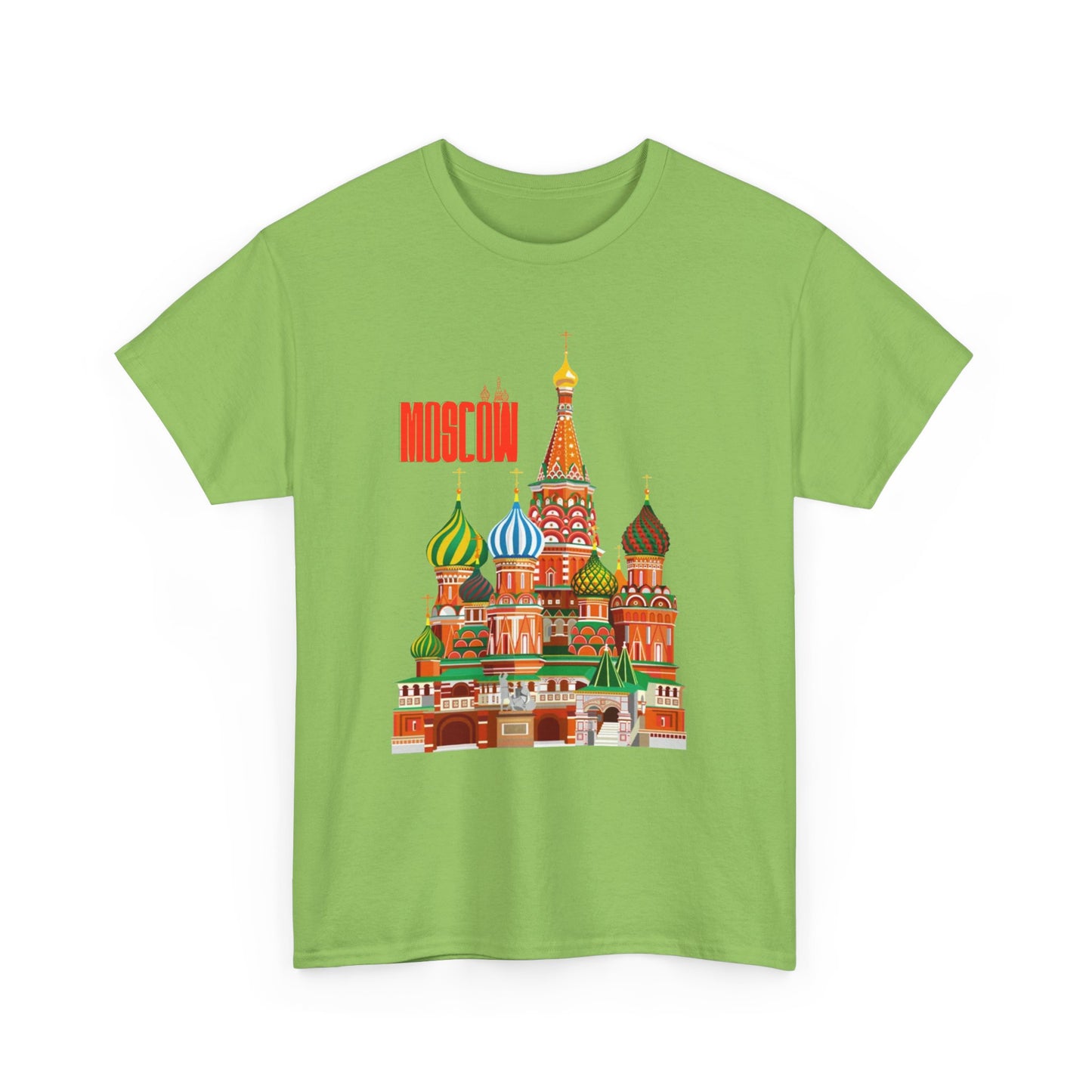 Moscow Graphic Unisex Heavy Cotton Tee - 12050