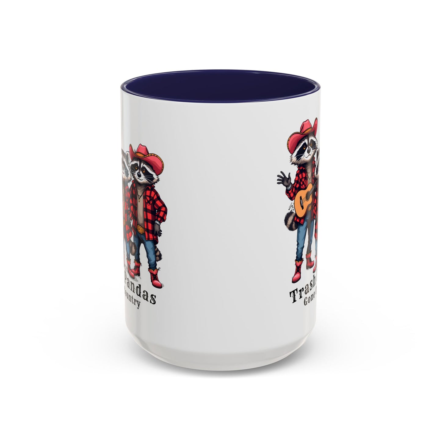 Trash Pandas Gone Country Mug – Funny Raccoon Band Coffee Mug Gift - 14860