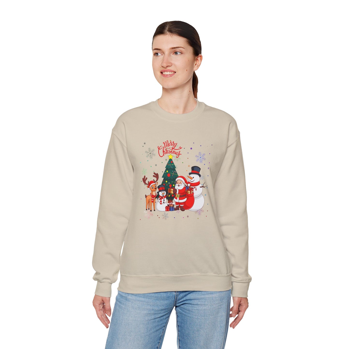 Merry Christmas - Unisex Heavy Blend™ Crewneck Sweatshirt