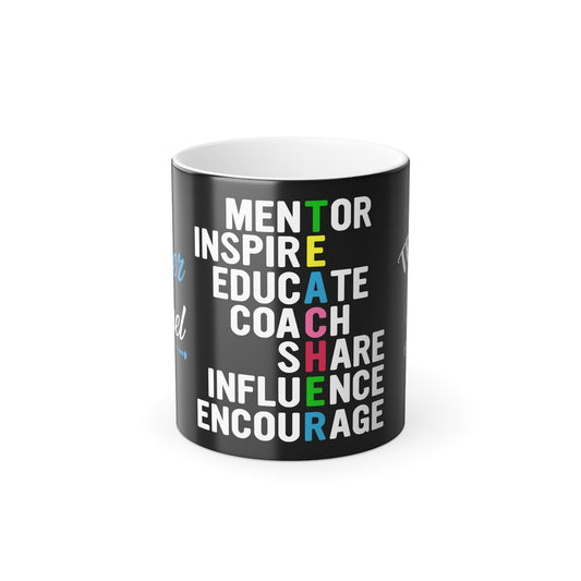 Teacher - Color Morphing Mug, 11oz