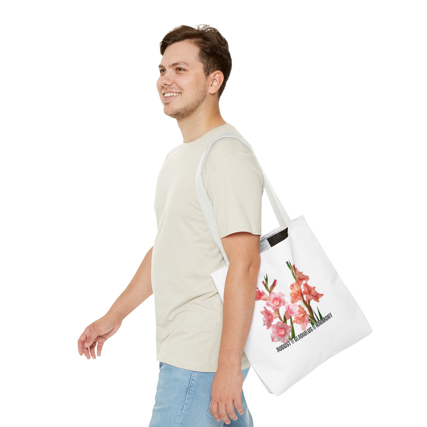 Happy birthday August, Gladiolus - Tote Bag
