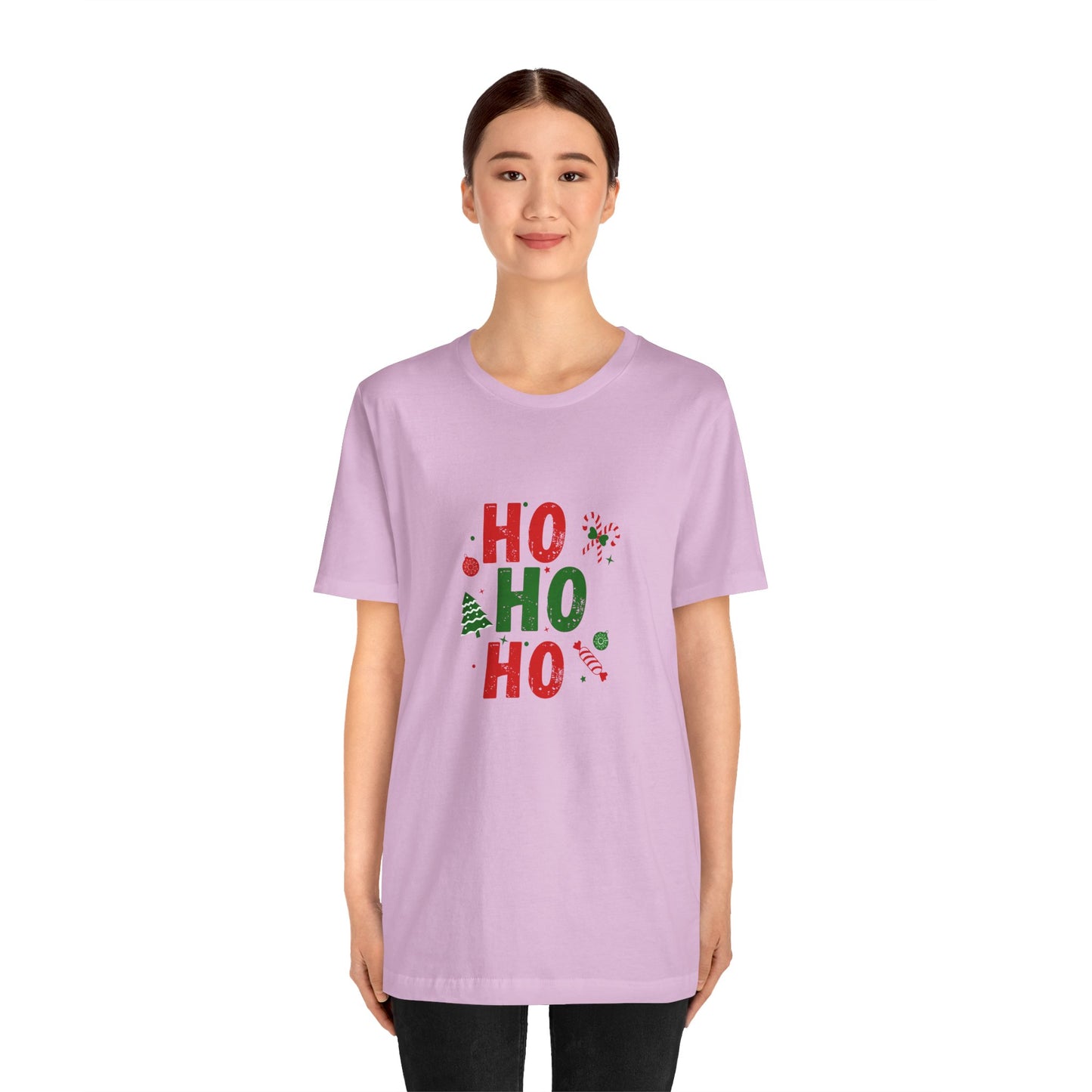 Ho Ho Ho - Unisex Jersey Short Sleeve Tee - 10534