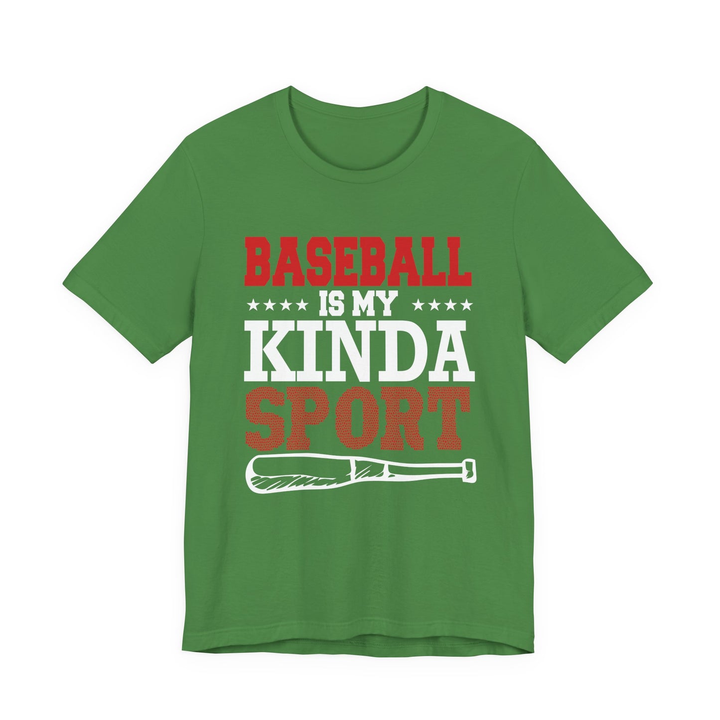 Baseball Is My Kinda Sport - Unisex Jersey Short Sleeve Tee - 13910