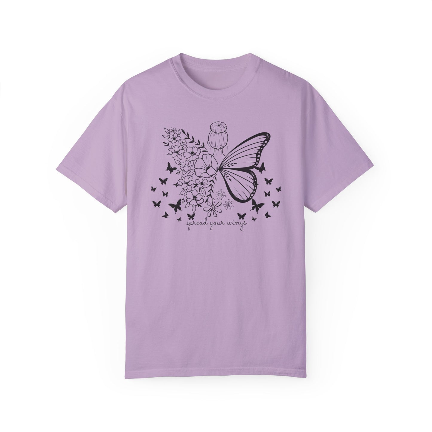 Butterfly, Embrace the Beauty of Nature - Unisex Garment-Dyed T-shirt - 10330