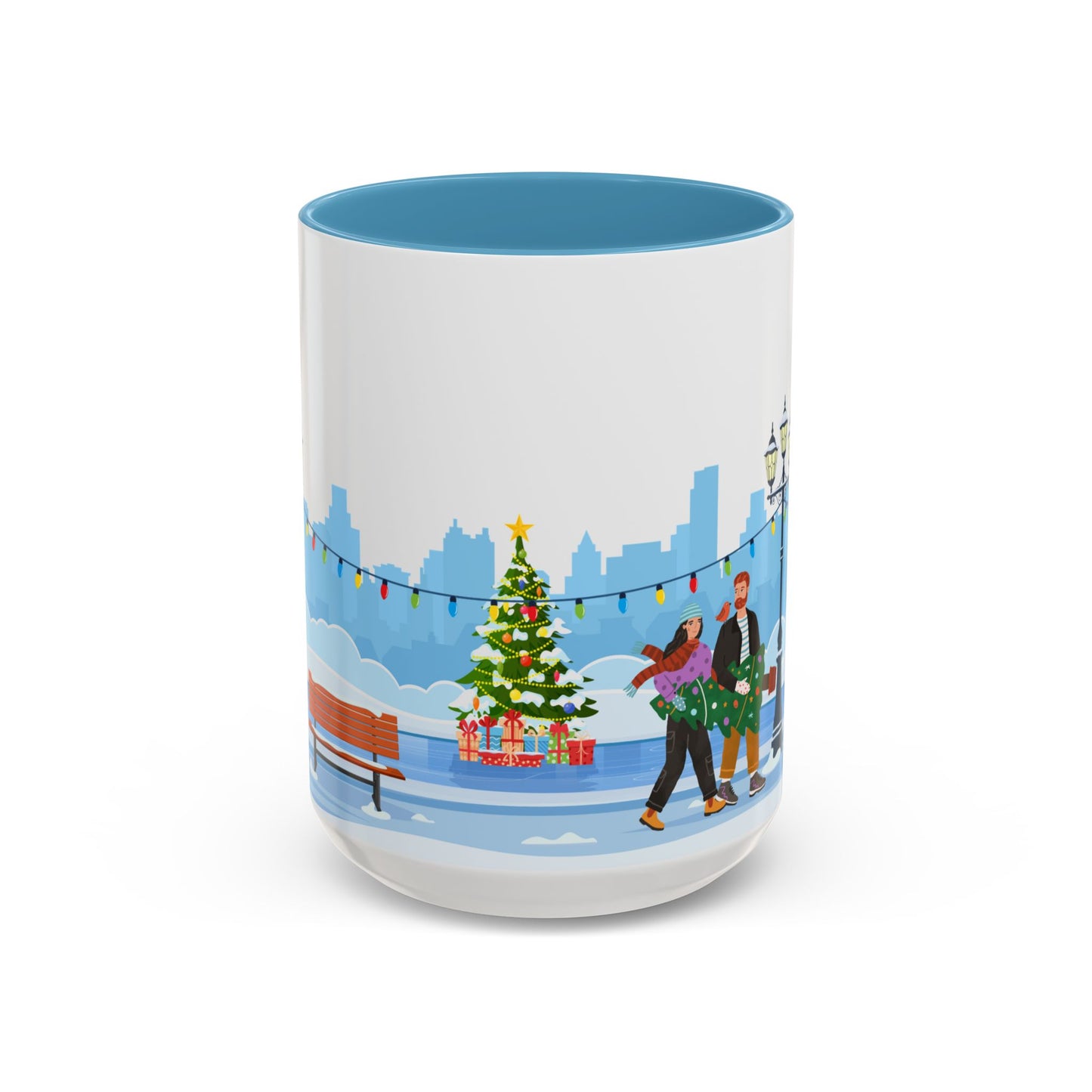 Christmas Street - Accent Coffee Mug (11, 15oz) - 10439