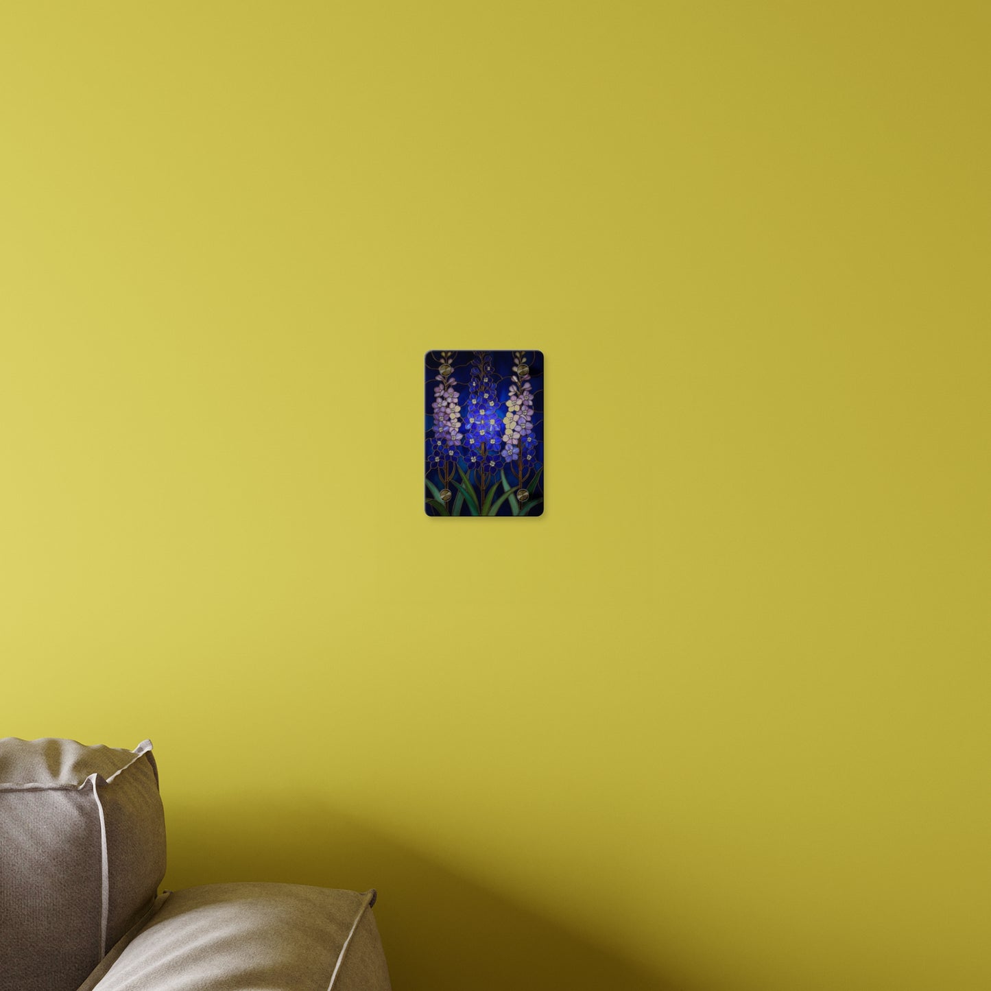 Larkspur Floral Acrylic Wall Art — 14605