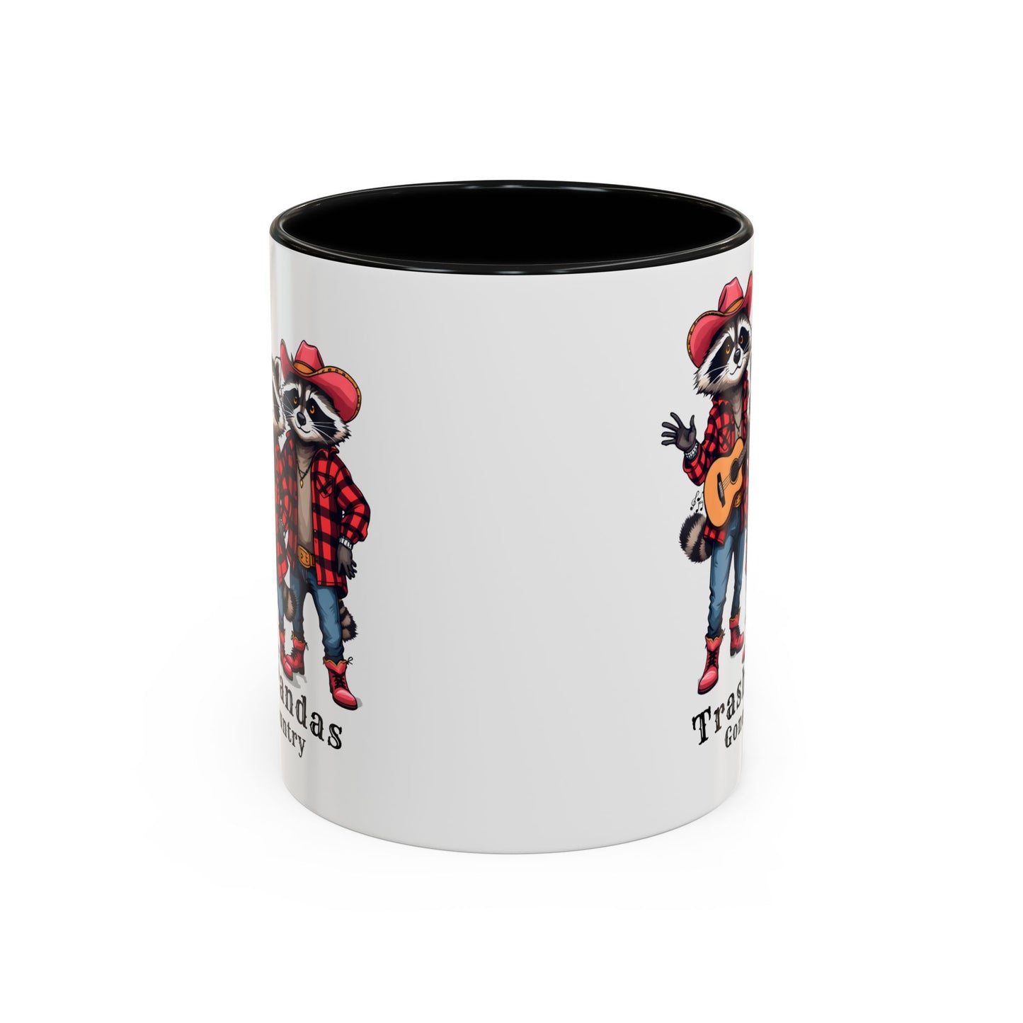 Trash Pandas Gone Country Mug – Funny Raccoon Band Coffee Mug Gift - 14860