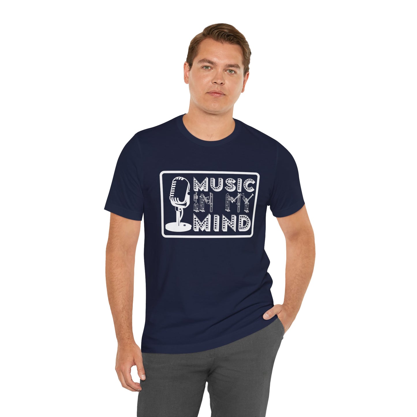 Music In My Mind - Unisex Jersey Short Sleeve Tee