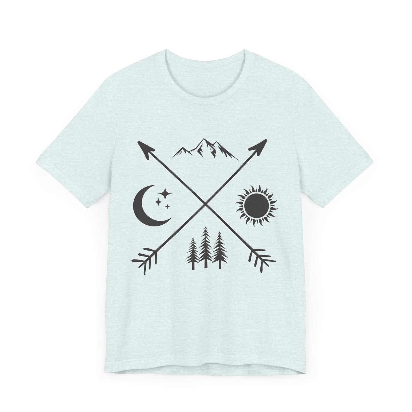 Camping & Outdoor - Unisex Jersey Short Sleeve Tee