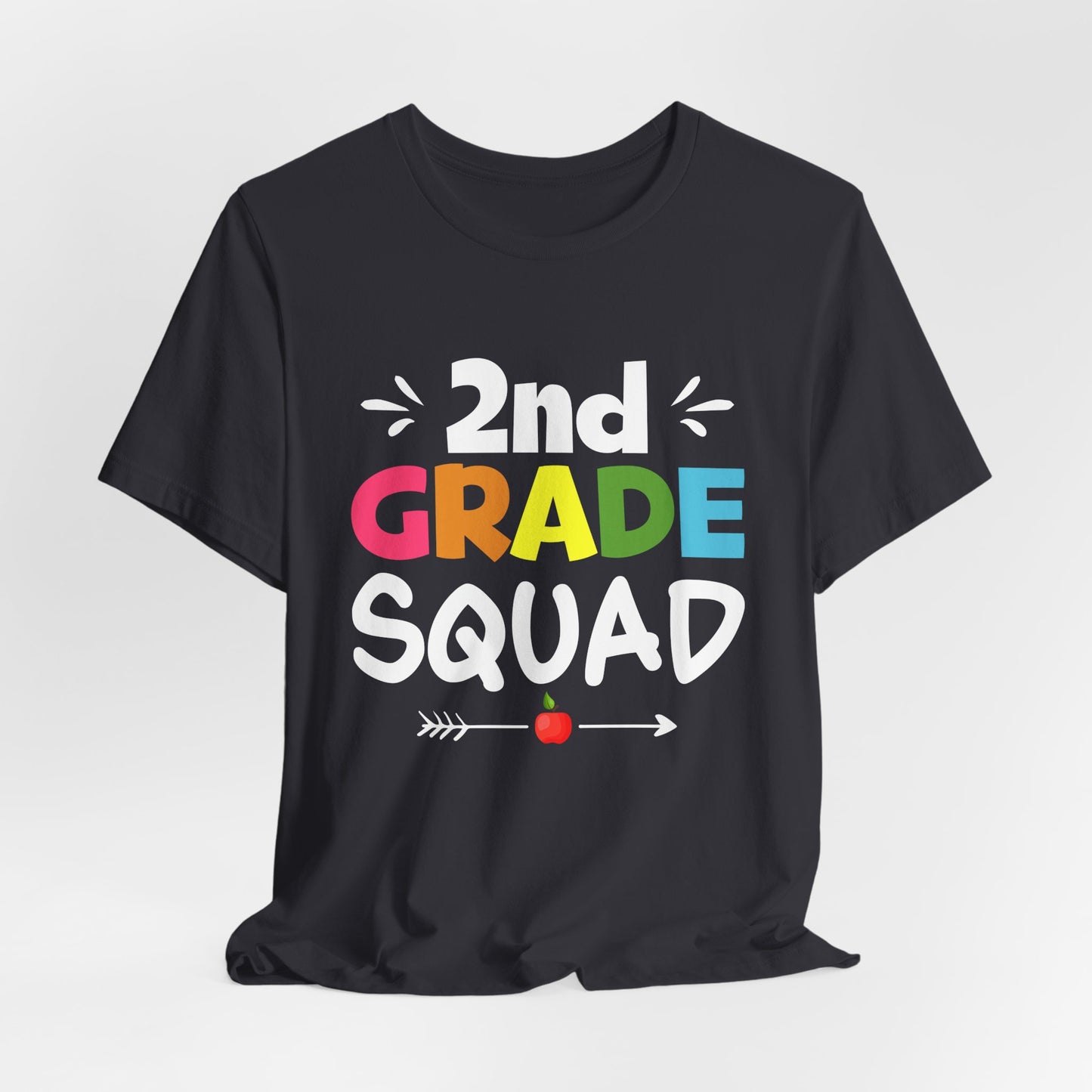 Teacher: 2nd Grade Squad - Unisex Jersey Short Sleeve Tee - 13532