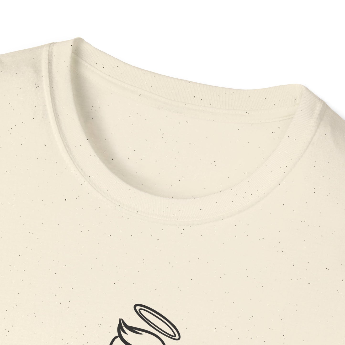 Angel Baby Momma Unisex Softstyle T-Shirt - Perfect for Mother's Day and Everyday Wear - 11828