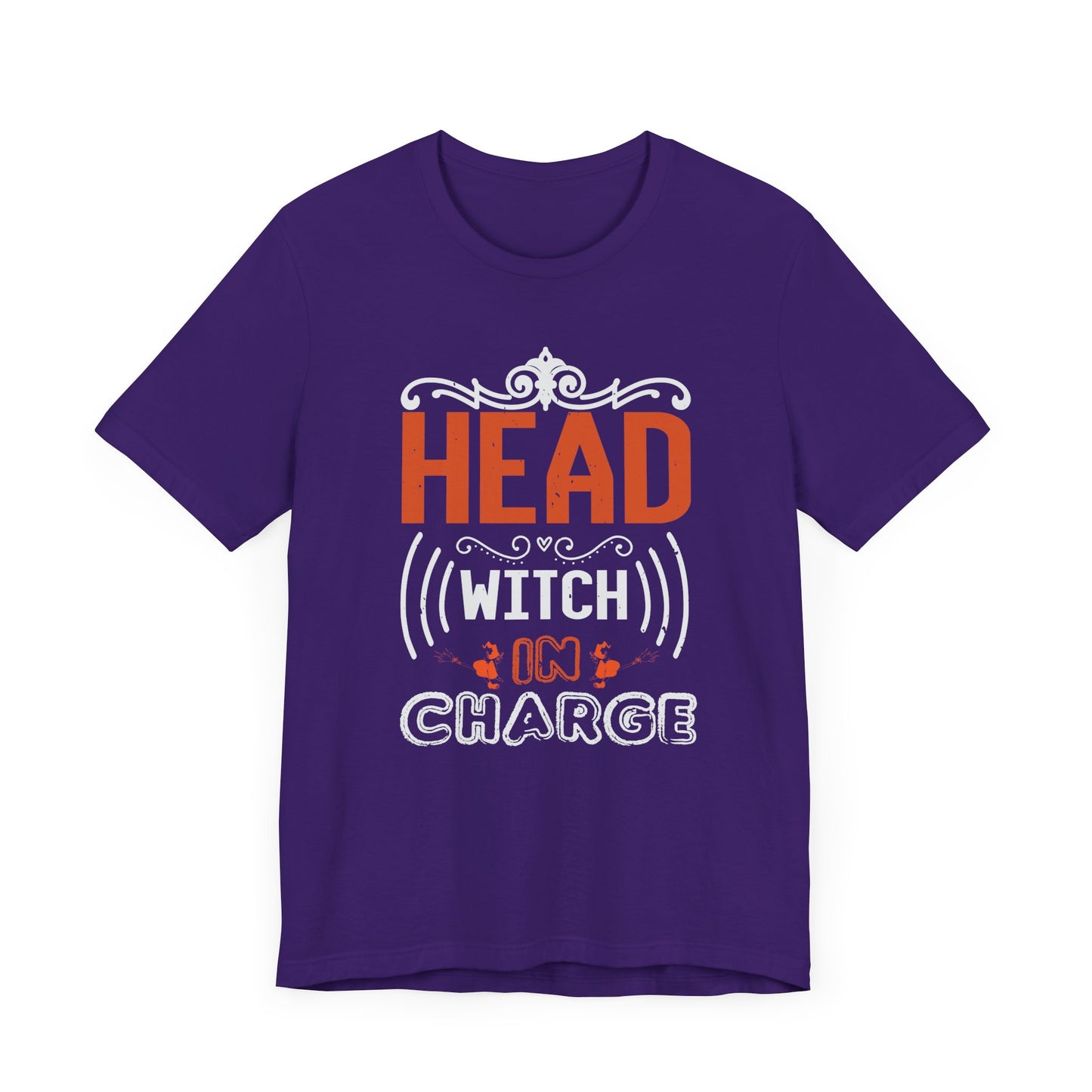 Head Witch in Charge - Unisex Jersey Short Sleeve Tee - 12419