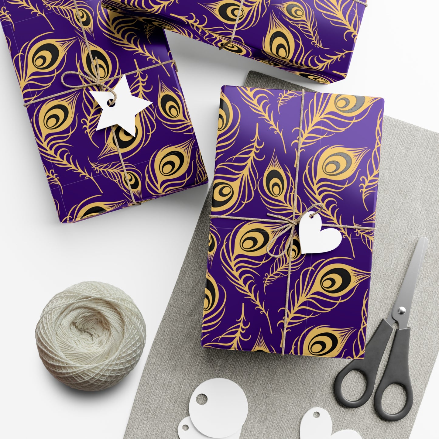 Vintage, Purple - Gift Wrap Papers - 10212