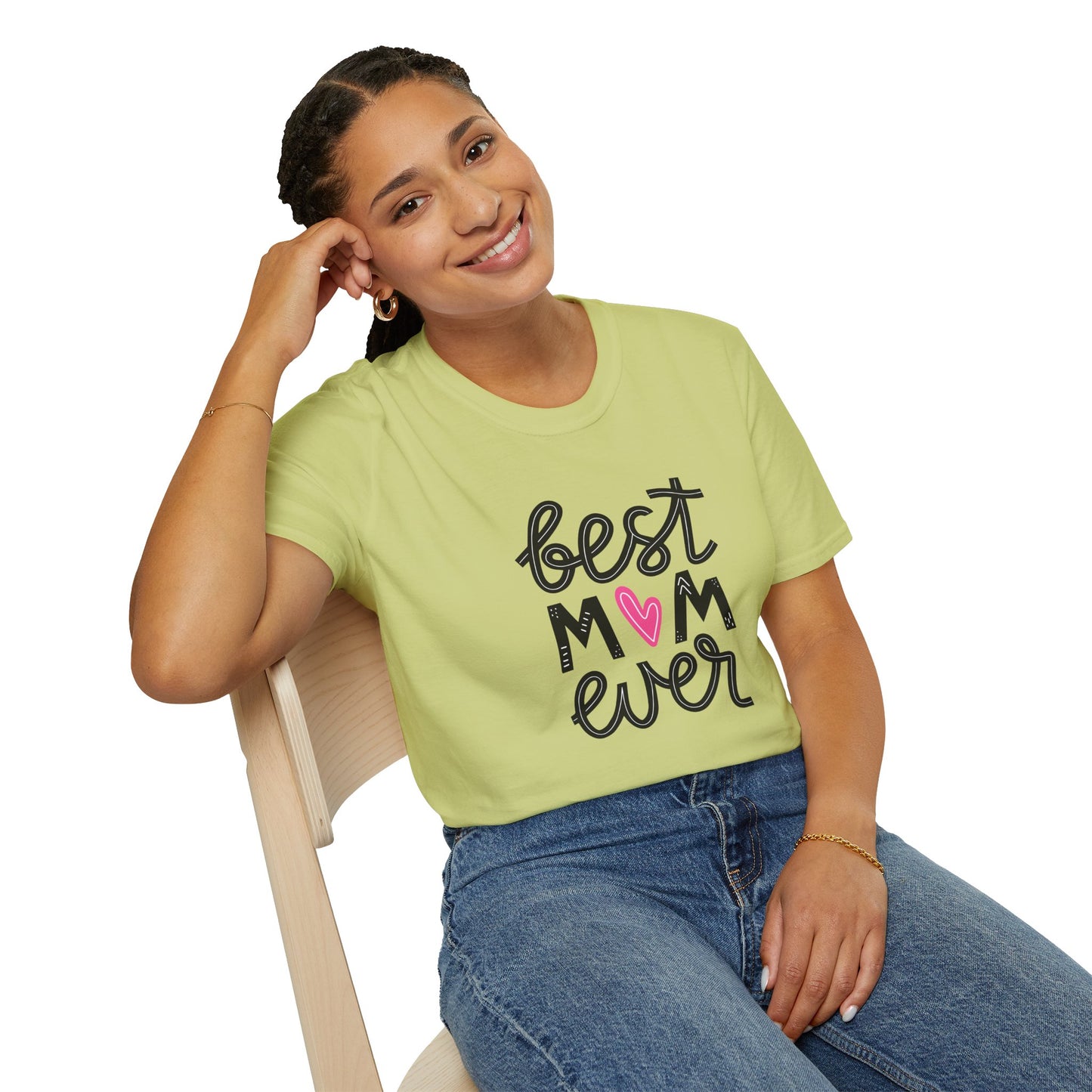 Best Mom Ever Unisex Softstyle T-Shirt - Perfect Gift for Mother's Day - 12464