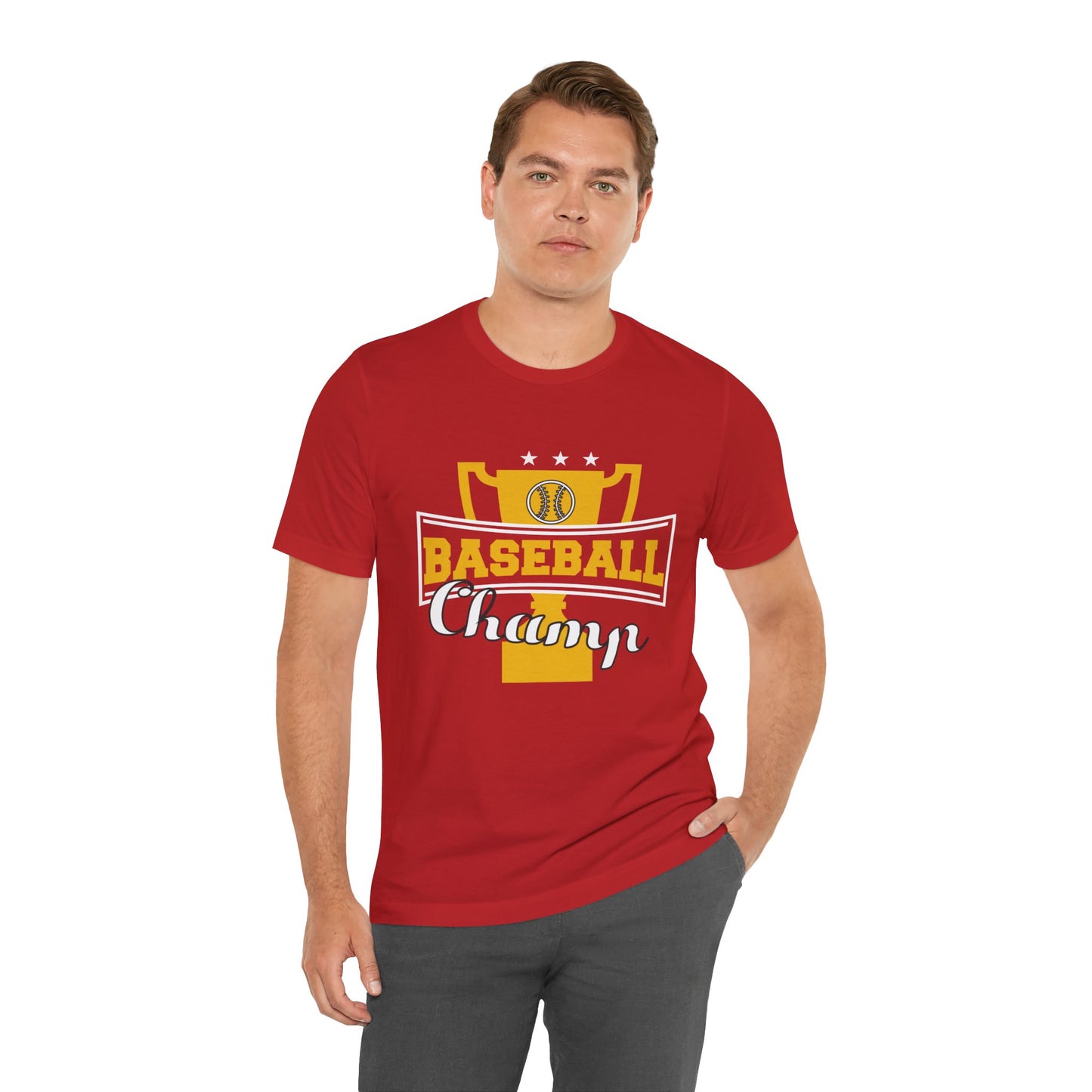 Baseball Champ - Unisex Jersey Short Sleeve Tee