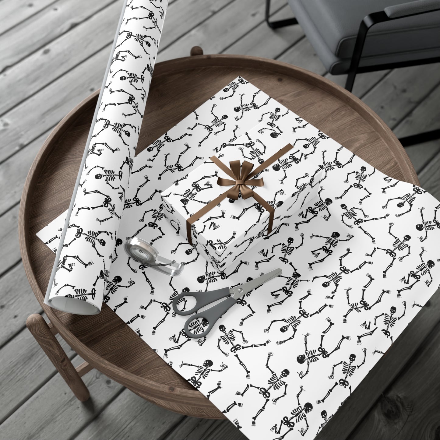 Halloween Skeleton  - Gift Wrap Papers