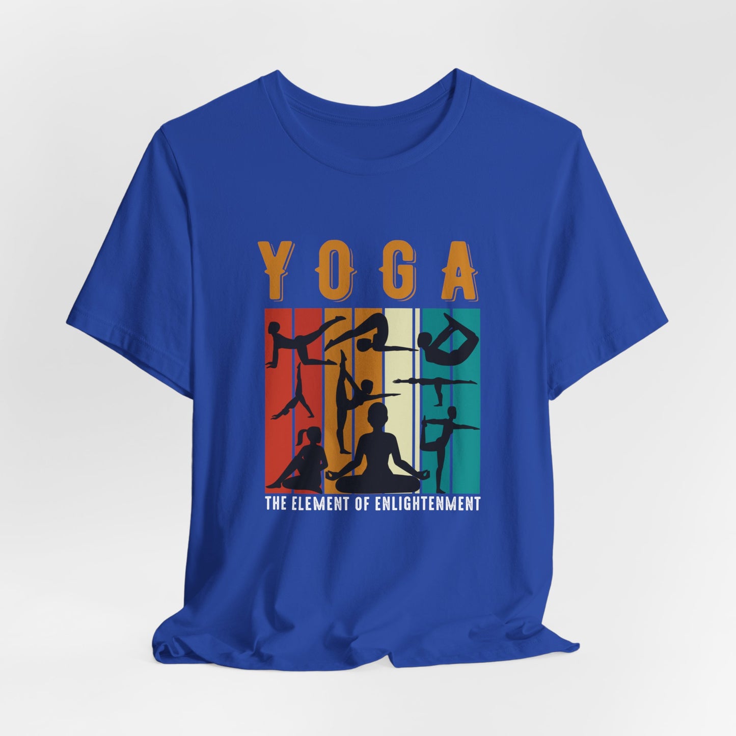 Yoga: Element Of Enlightenment - Unisex Jersey Short Sleeve Tee