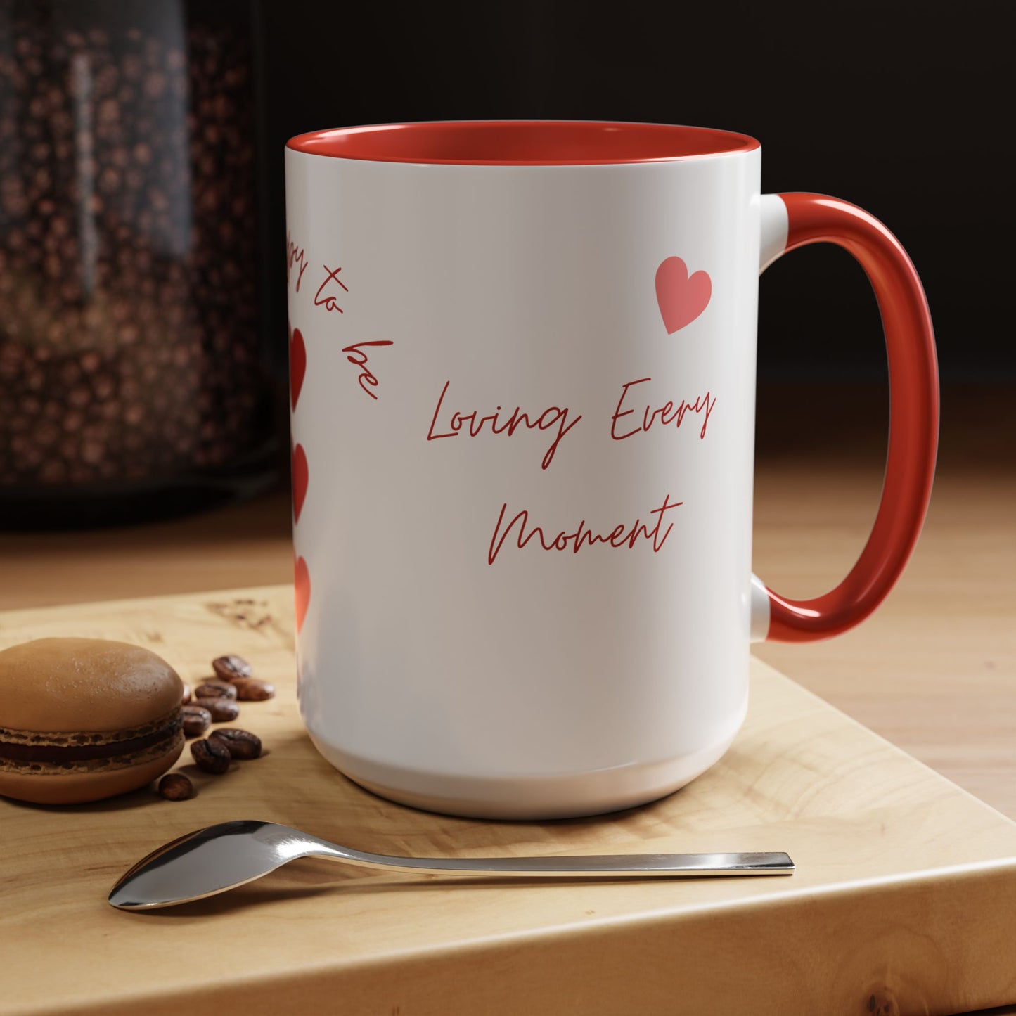 Taken and Happy To Be - Accent Coffee Mug (11, 15oz) - 11543