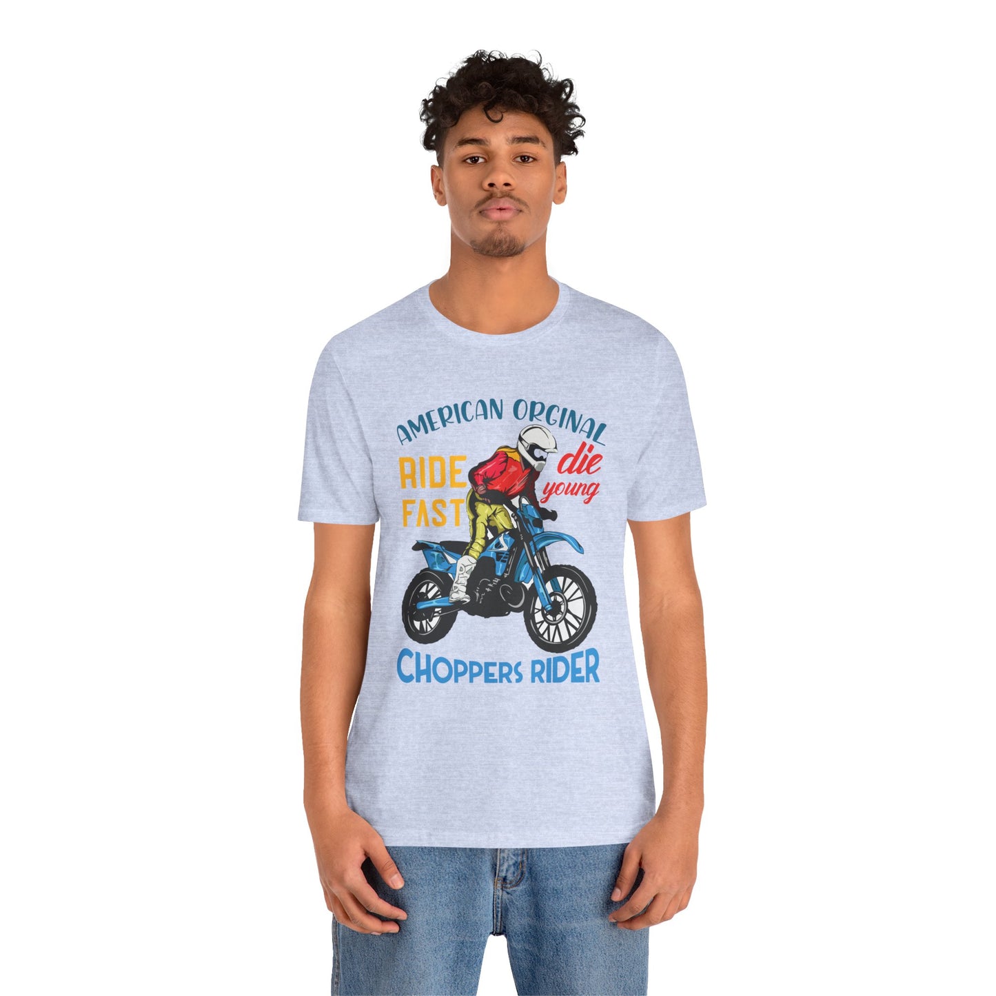 American Original,  Choppers Rider - Unisex Jersey Short Sleeve Tee - 13561