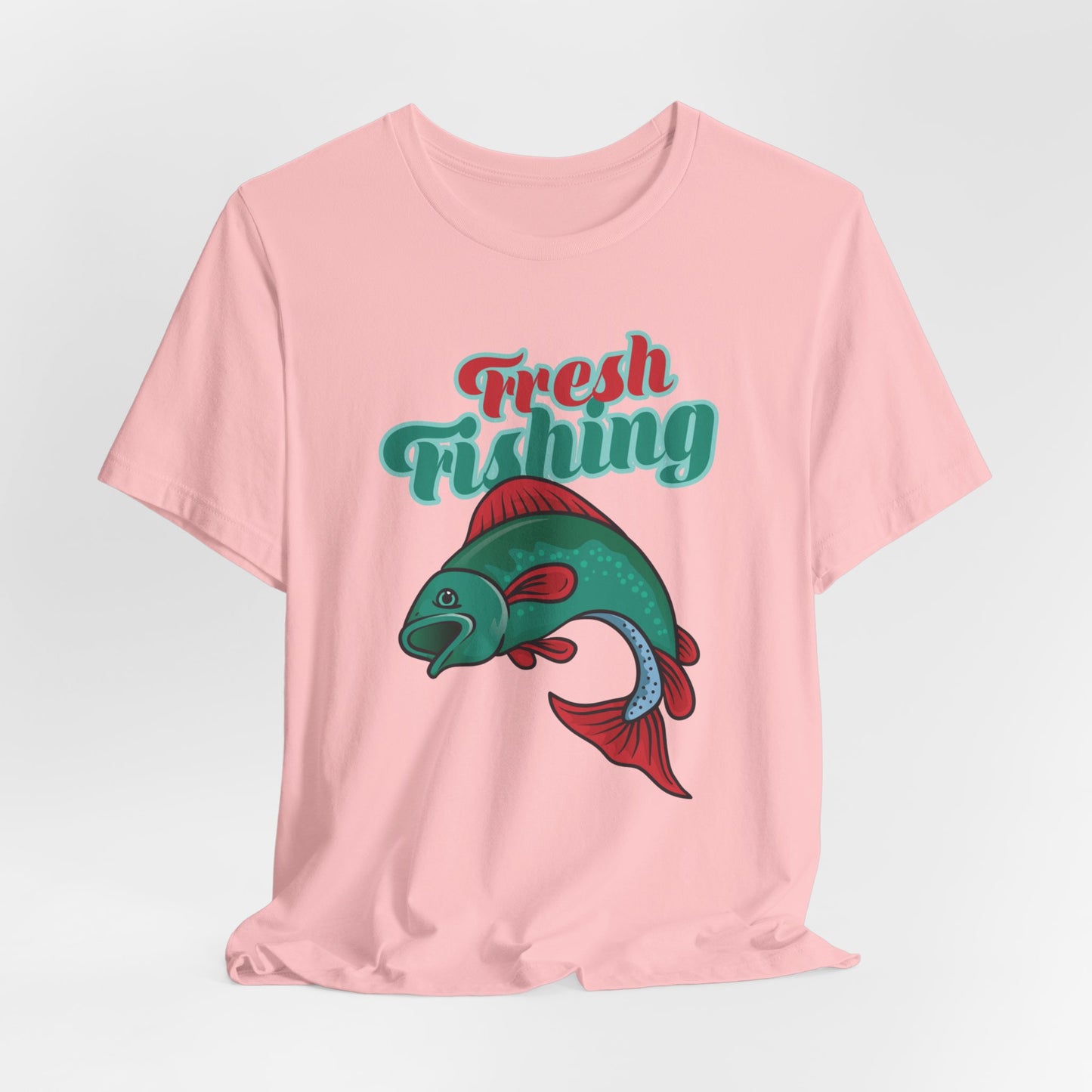 Fishing:  Fresh Fishing - Unisex Jersey Short Sleeve Tee