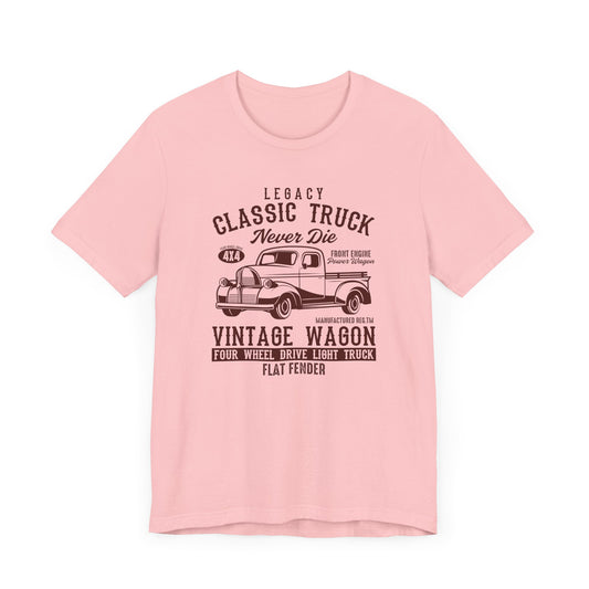 Legacy Classic Truck Never Die - Unisex Jersey Short Sleeve Tee